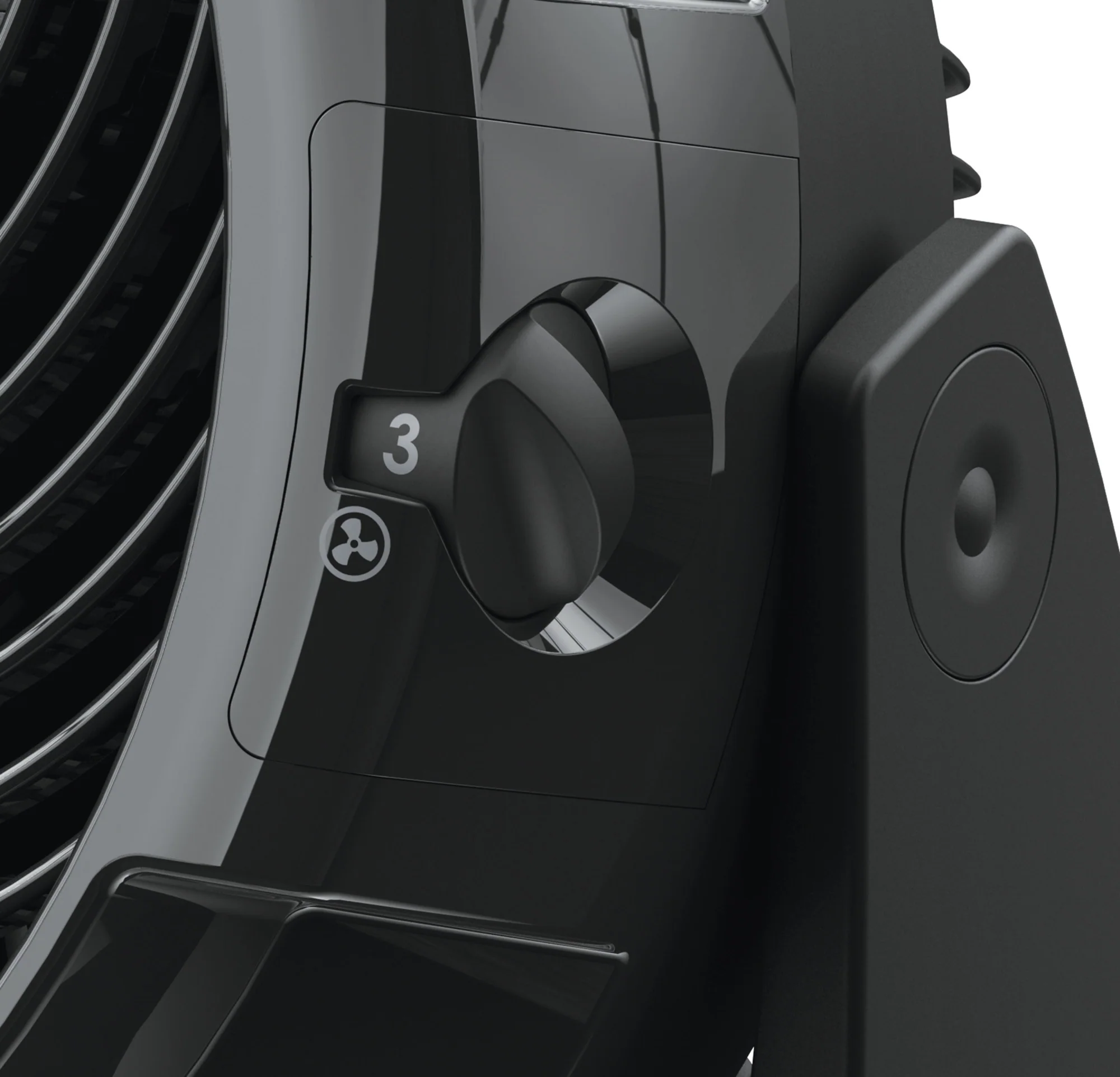 Lasko 10" Air Flexor 3- Speed High Velocity Floor Fan , 3635, Black - Image 4