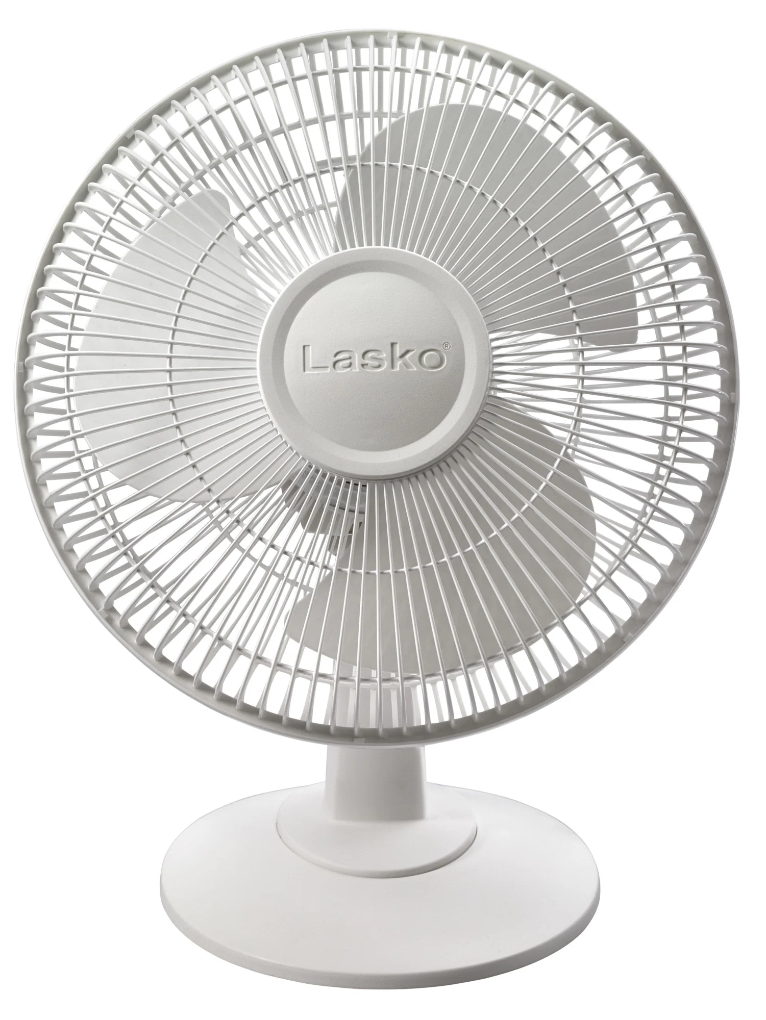 Lasko 12" 3-Speed Oscillating Table Fan with Tilt-Back, 2012, White - Image 3