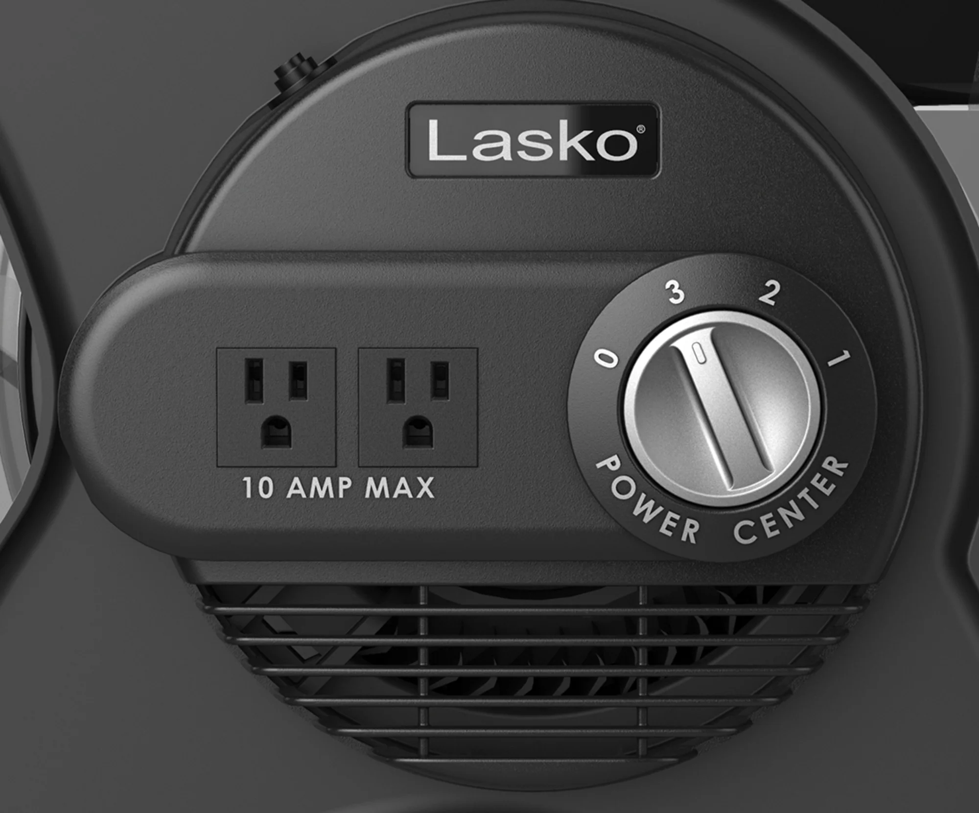 Lasko 12" Pivoting Pro High Velocity Utility Blower Fan with 3 Speeds, U12104, Gray - Image 7