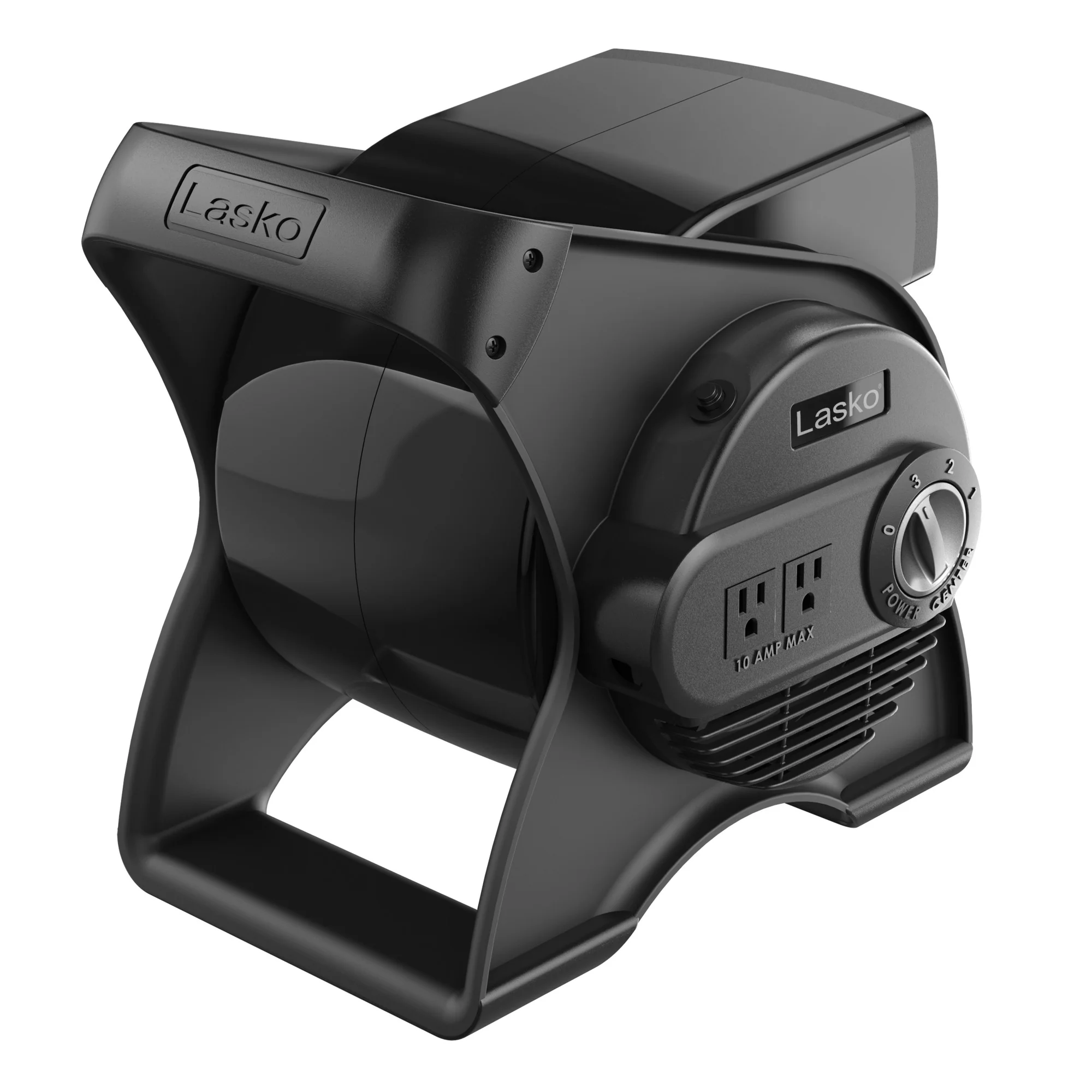 Lasko 12" Pivoting Pro High Velocity Utility Blower Fan with 3 Speeds, U12104, Gray - Image 8