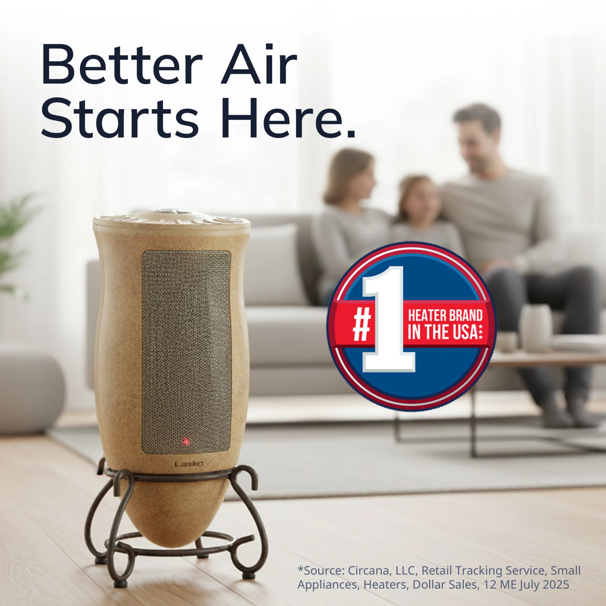 Designer Series Oscillating Ceramic Heater - Image 2