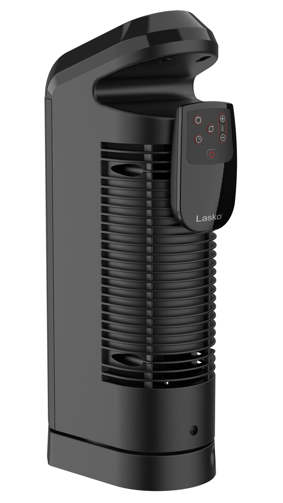 Lasko 16" Digital Ceramic Tower Heater with Remote (black, model CT16670) - Image 10