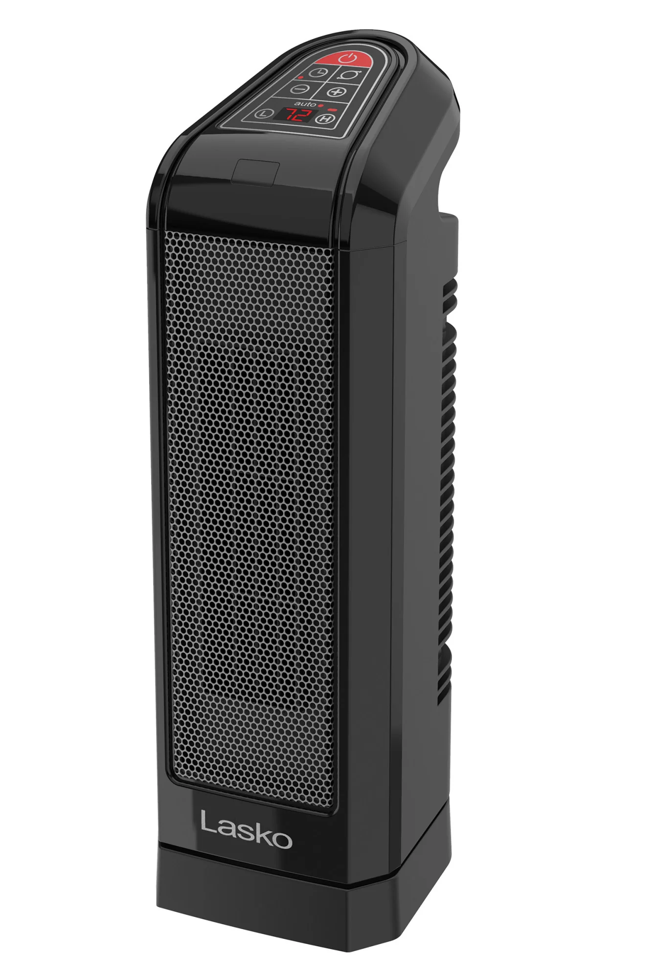 Lasko 16" Digital Ceramic Tower Heater with Remote (black, model CT16670) - Image 12