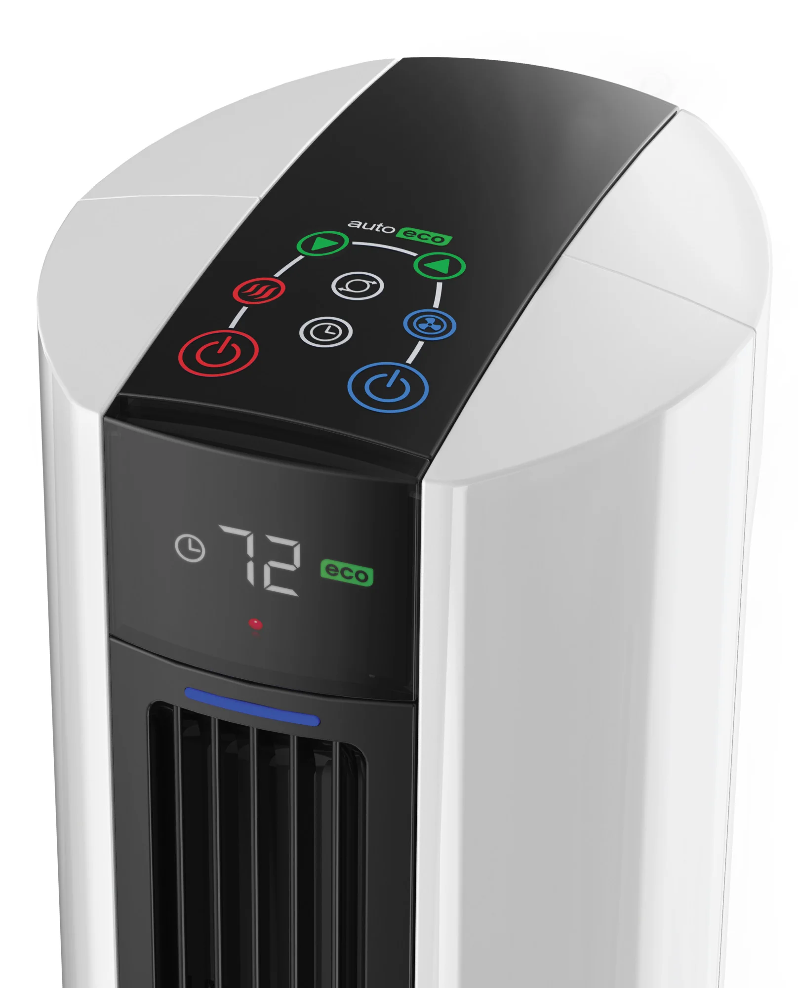 Lasko 1500W Electric All Season Tower Fan & Space Heater with Timer and  Remote, FH500, White - Image 10