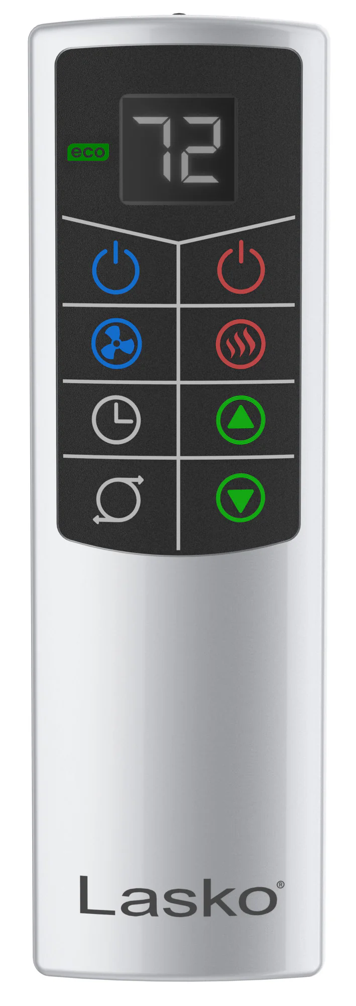Lasko 1500W Electric All Season Tower Fan & Space Heater with Timer and  Remote, FH500, White - Image 14