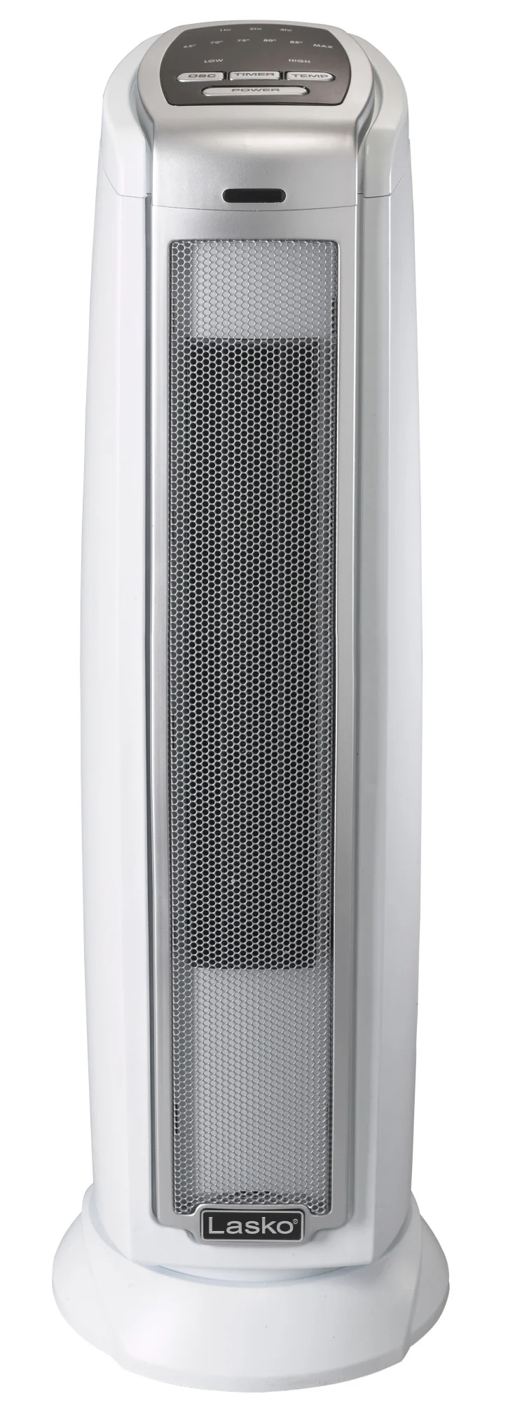 Lasko 1500W Electric Oscillating Ceramic Tower Space Heater, with Timer, 5775, White - Image 8