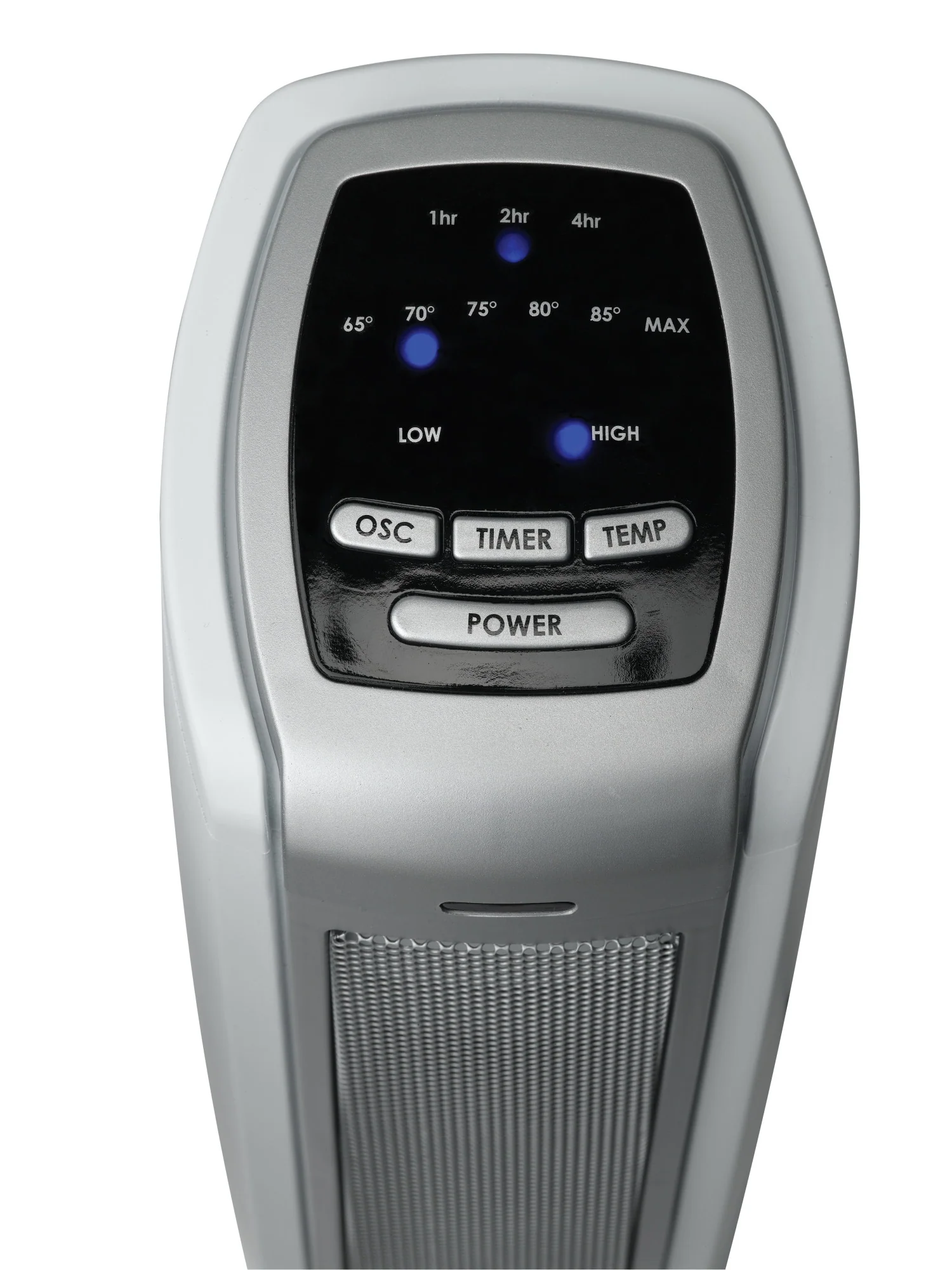 Lasko 1500W Electric Oscillating Ceramic Tower Space Heater, with Timer, 5775, White - Image 9