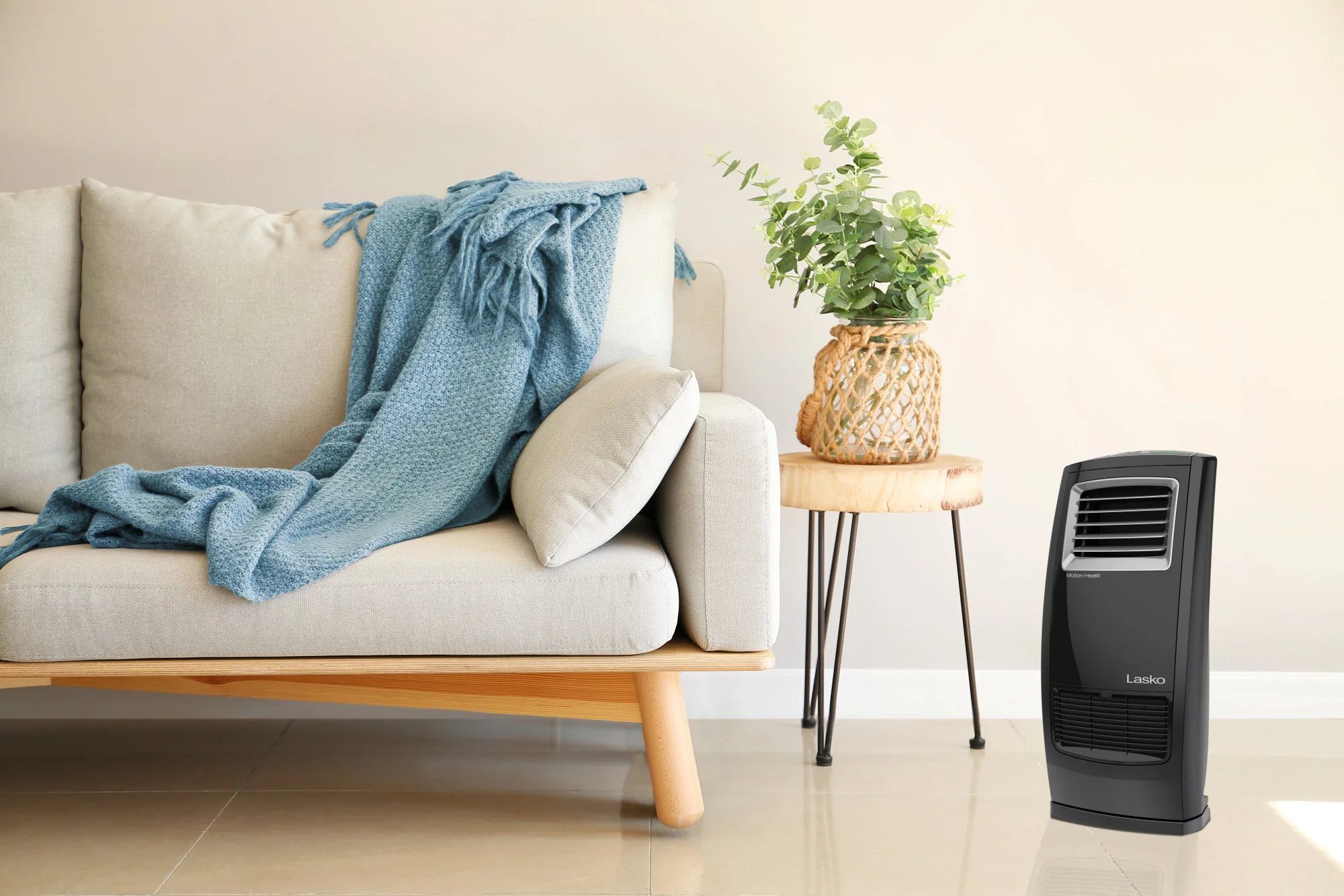 Lasko 1500W Motion Heat Whole Room Ceramic Space Heater with Remote, CC23161, Black - Image 13