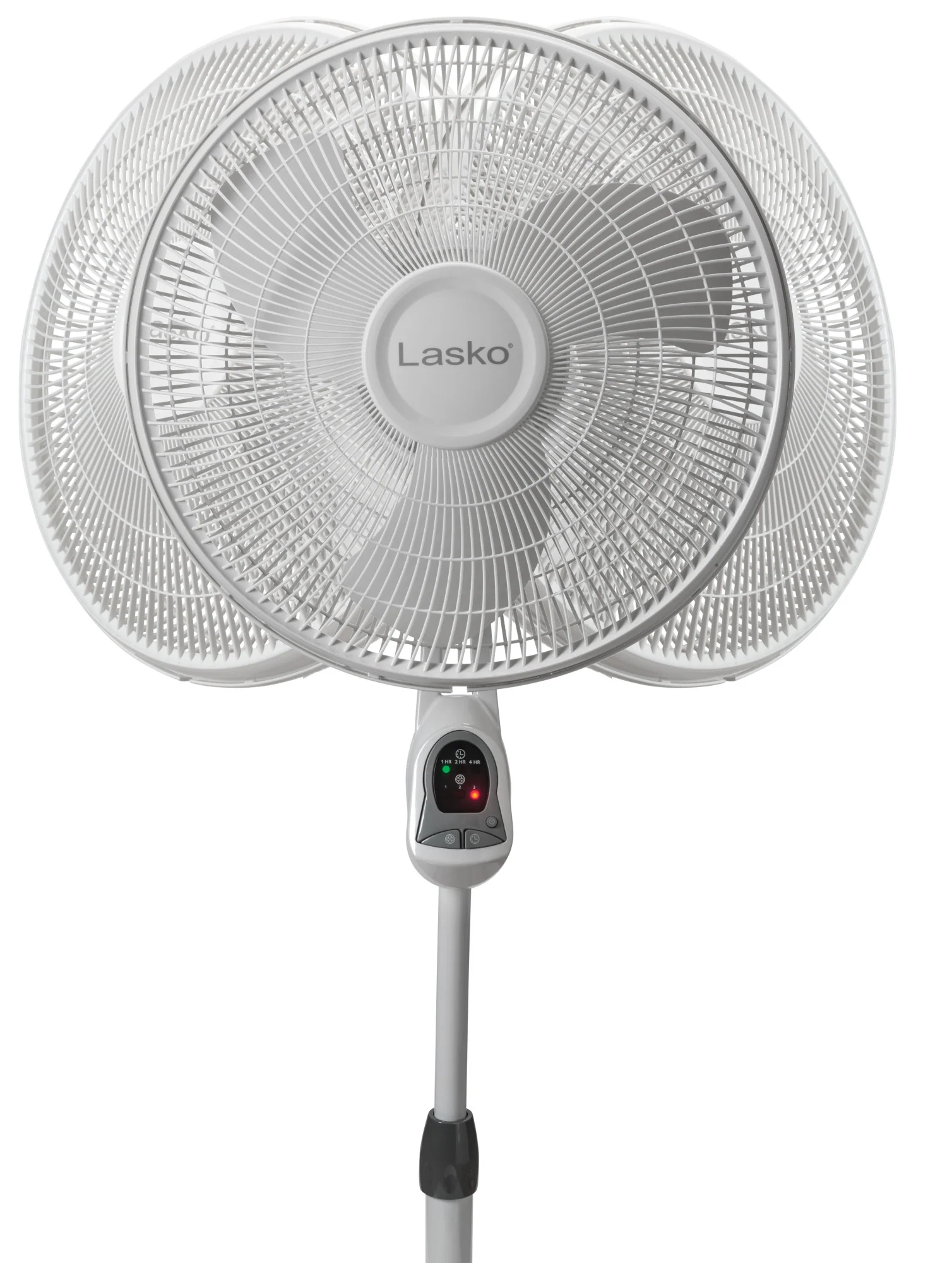 Lasko 16" 3-speed Pedestal Fan with Remote & Timer (white, model 1646) - Image 11