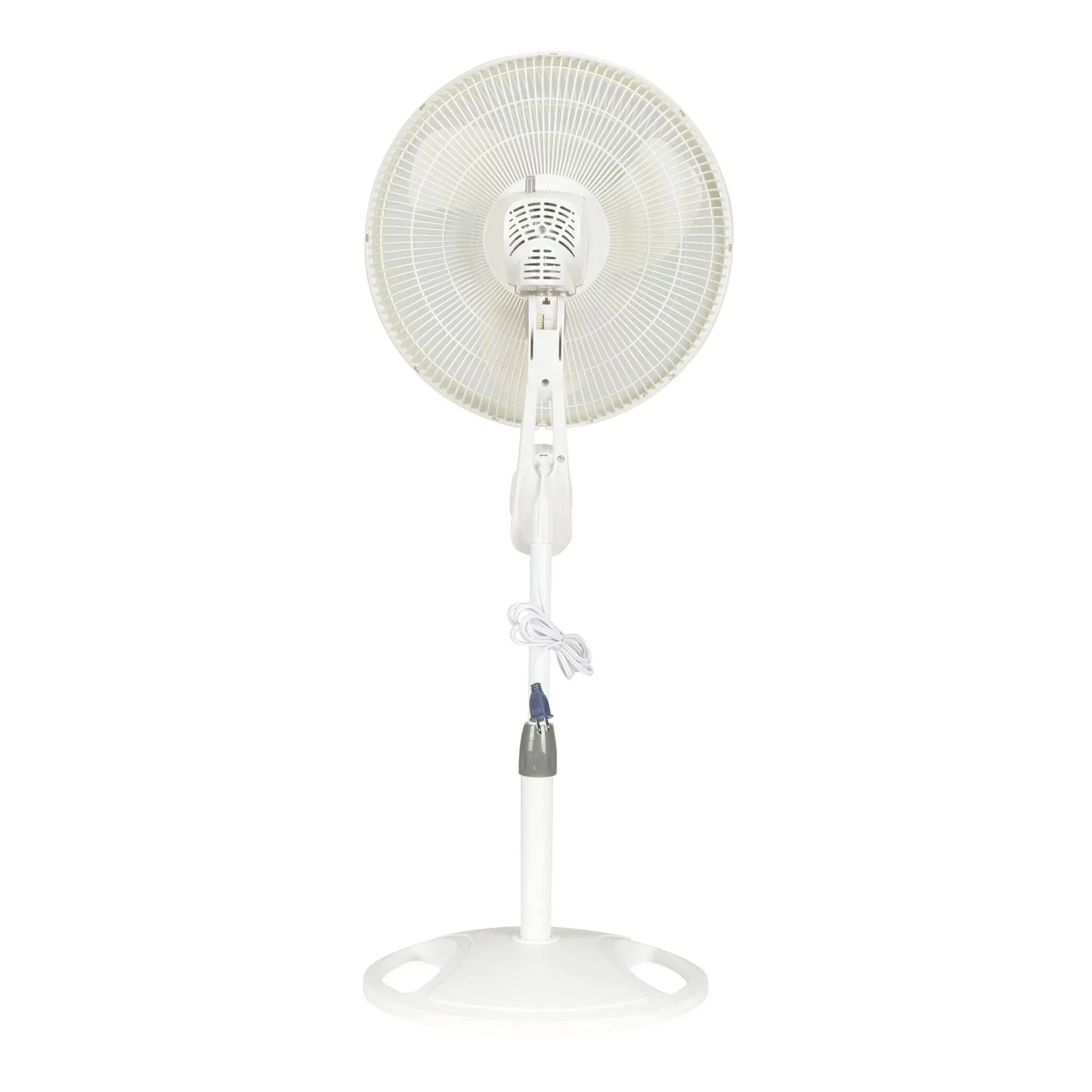 Lasko 16" 3-speed Pedestal Fan with Remote & Timer (white, model 1646) - Image 9
