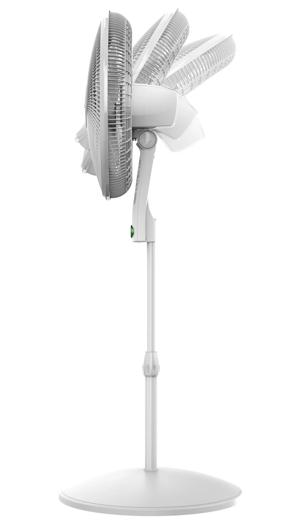 Lasko WhisperForce™ 18" 4-speed EcoQuiet DC Motor Pedestal Fan with Remote & Timer (white, model S18705) - Image 12