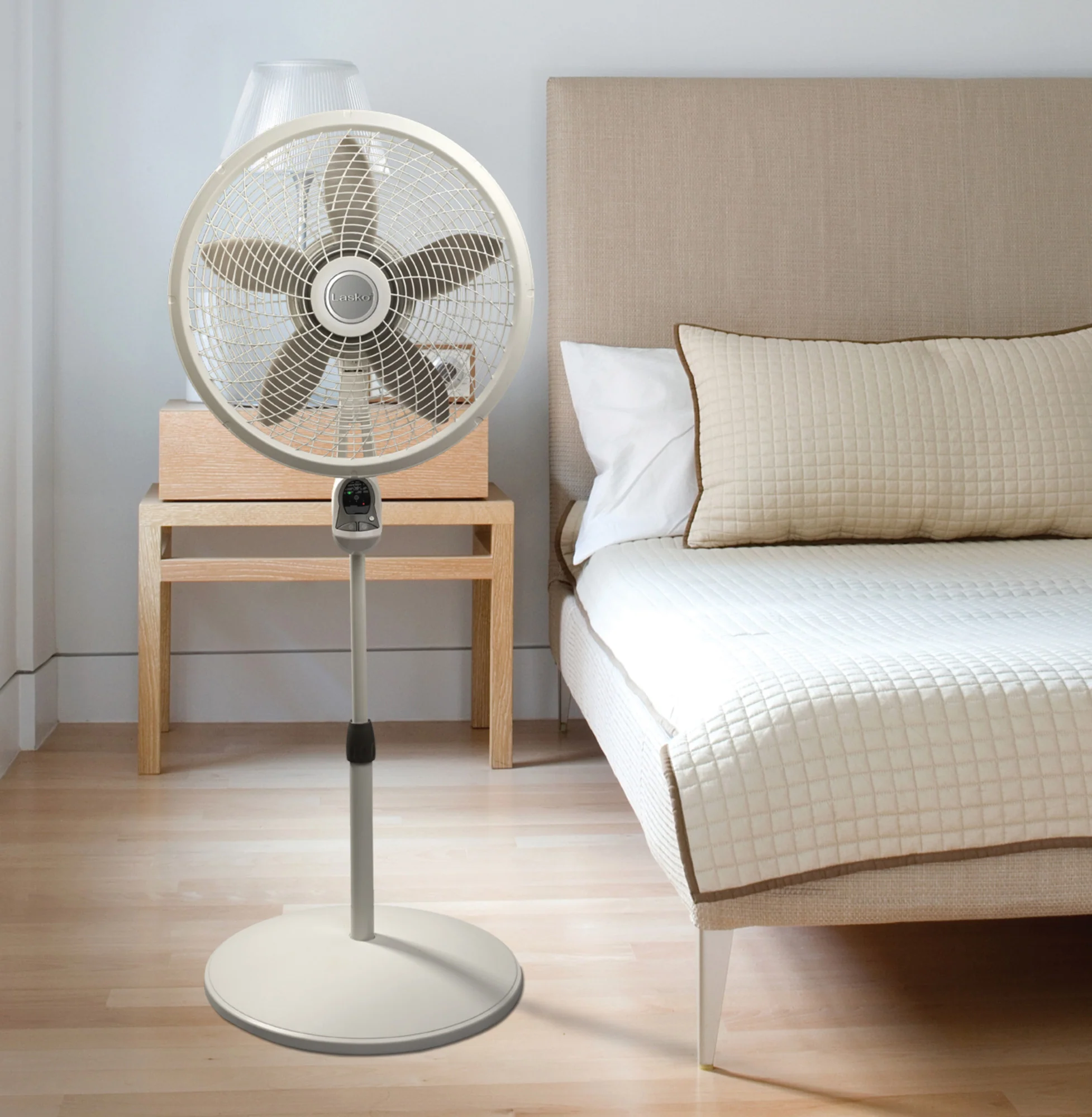 Lasko Cyclone® 18" Pedestal Fan with 3 Speeds, 4-Hr Timer, Remote Control - Image 15