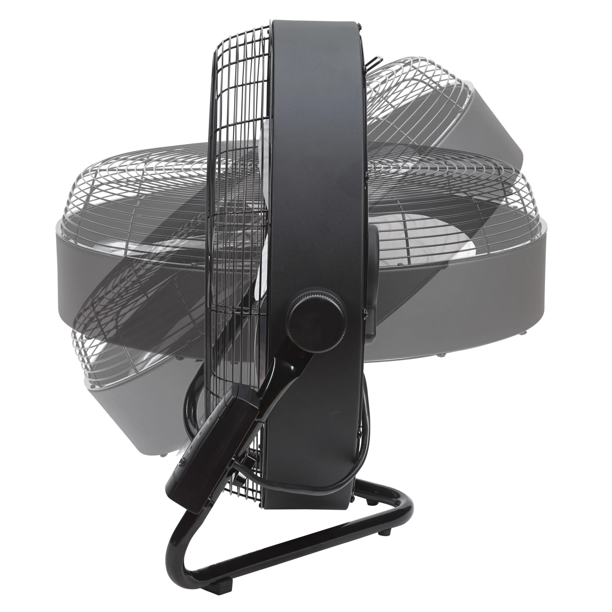 Lasko 20" 3-Speed Pivoting High Velocity Utility Floor or Wall Mount wan with Remote, H20685, Black - Image 4