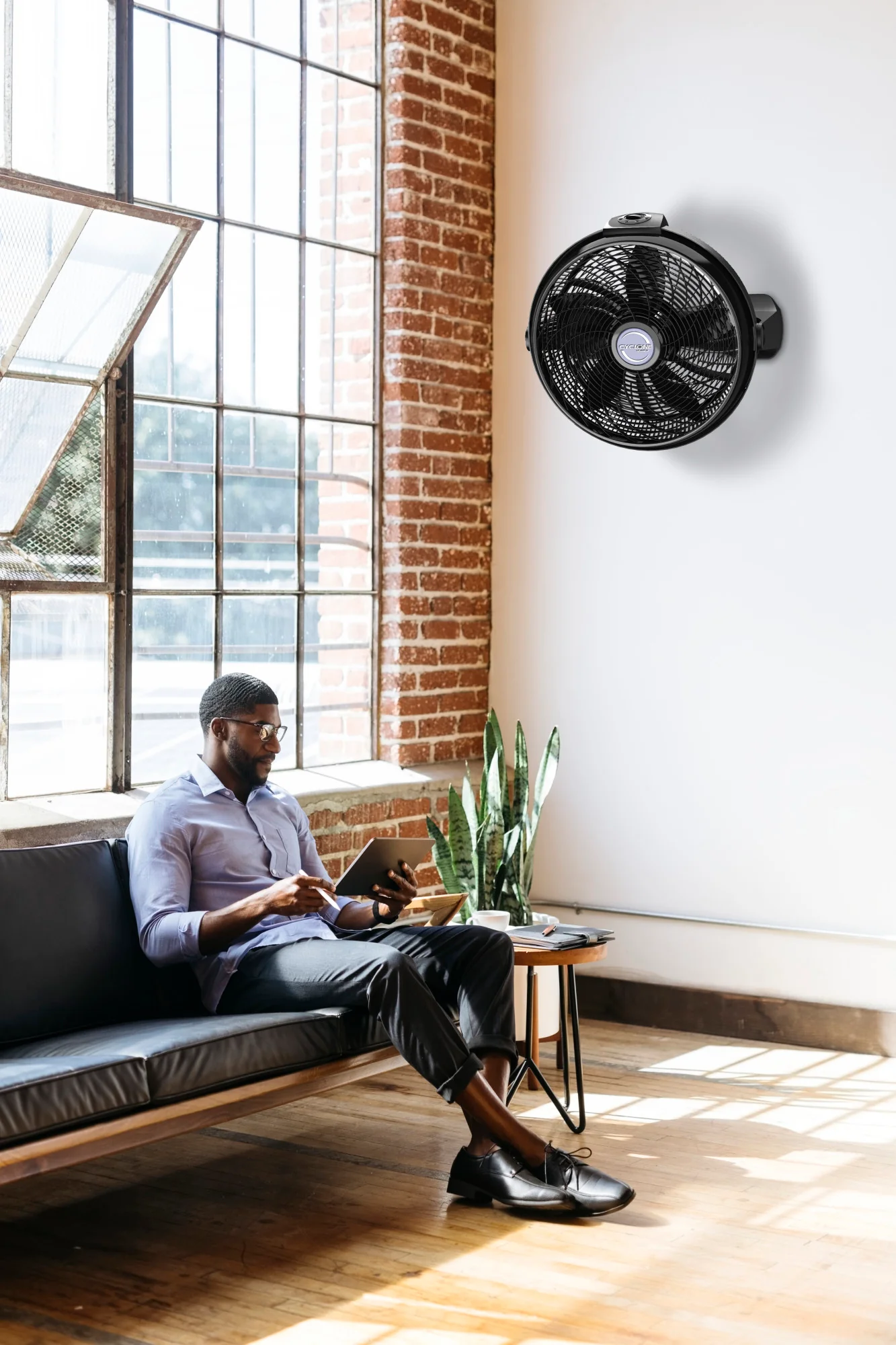 Lasko 20" Cyclone® Power Air Circulator Fan, A20515, Black - Image 9