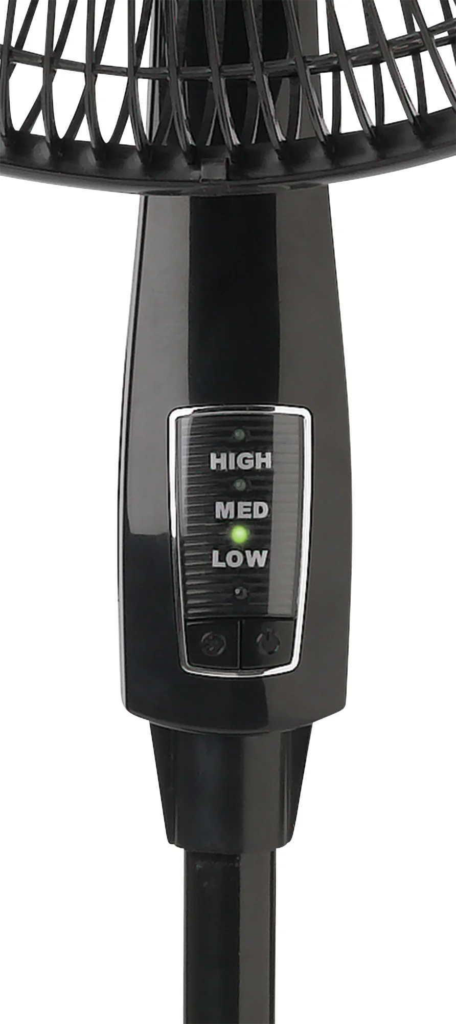 Lasko Performance 16" 3-speed Pedestal Fan with Remote (black, model 2648) - Image 4