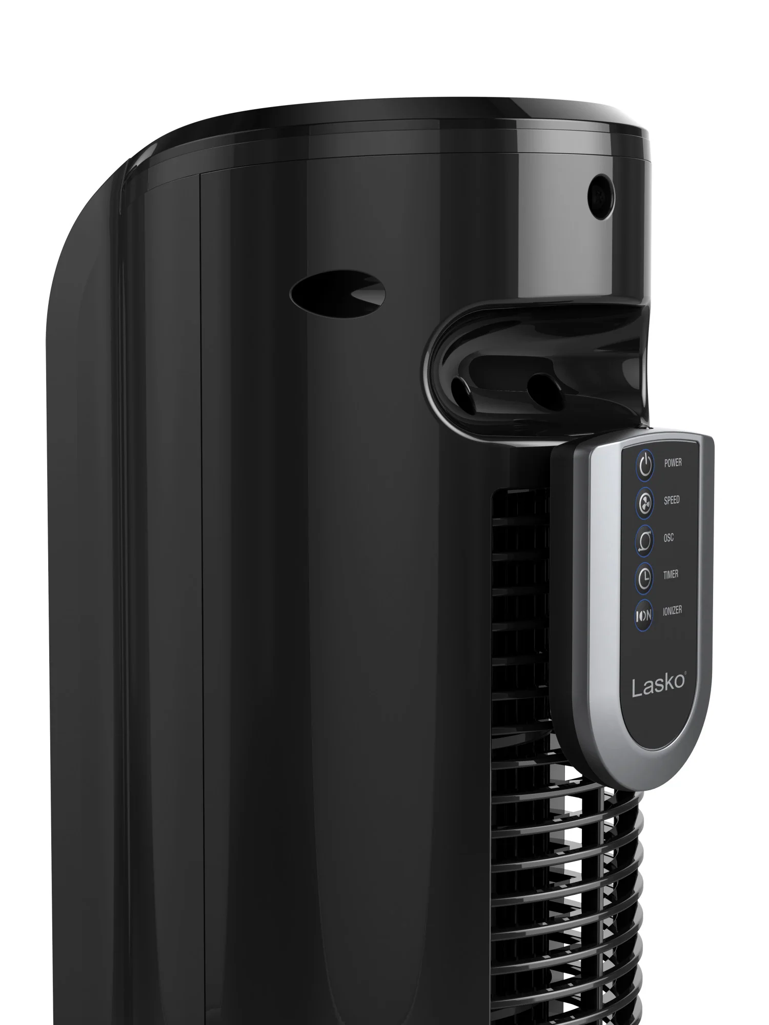 Lasko 30" 3-Speed Oscillating Tower Fan with Timer and Remote, T32202, Black - Image 5