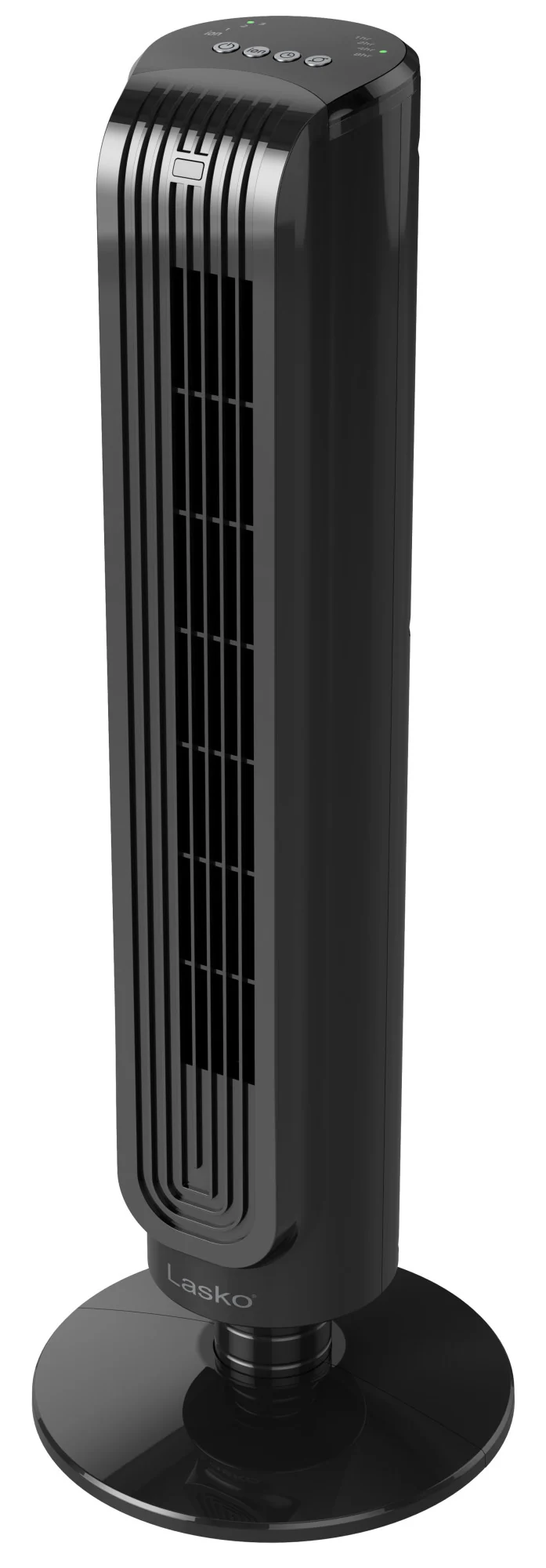 Lasko 30" 3-Speed Oscillating Tower Fan with Timer and Remote, T32202, Black - Image 6