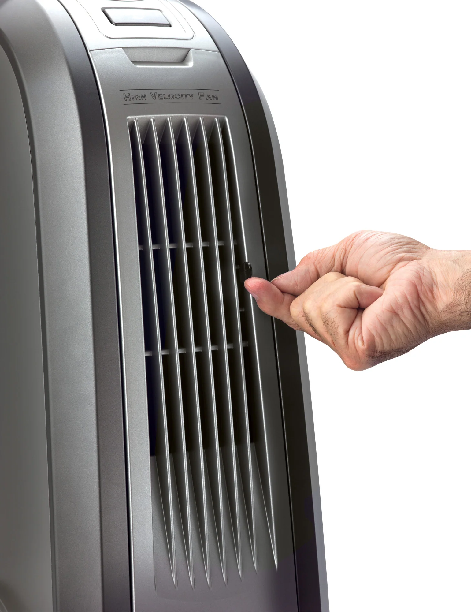 Lasko 30" Space-Saving Oscillating High Velocity Blower Tower Fan with 3-Powerhouse Speeds, 4924, Gray - Image 5