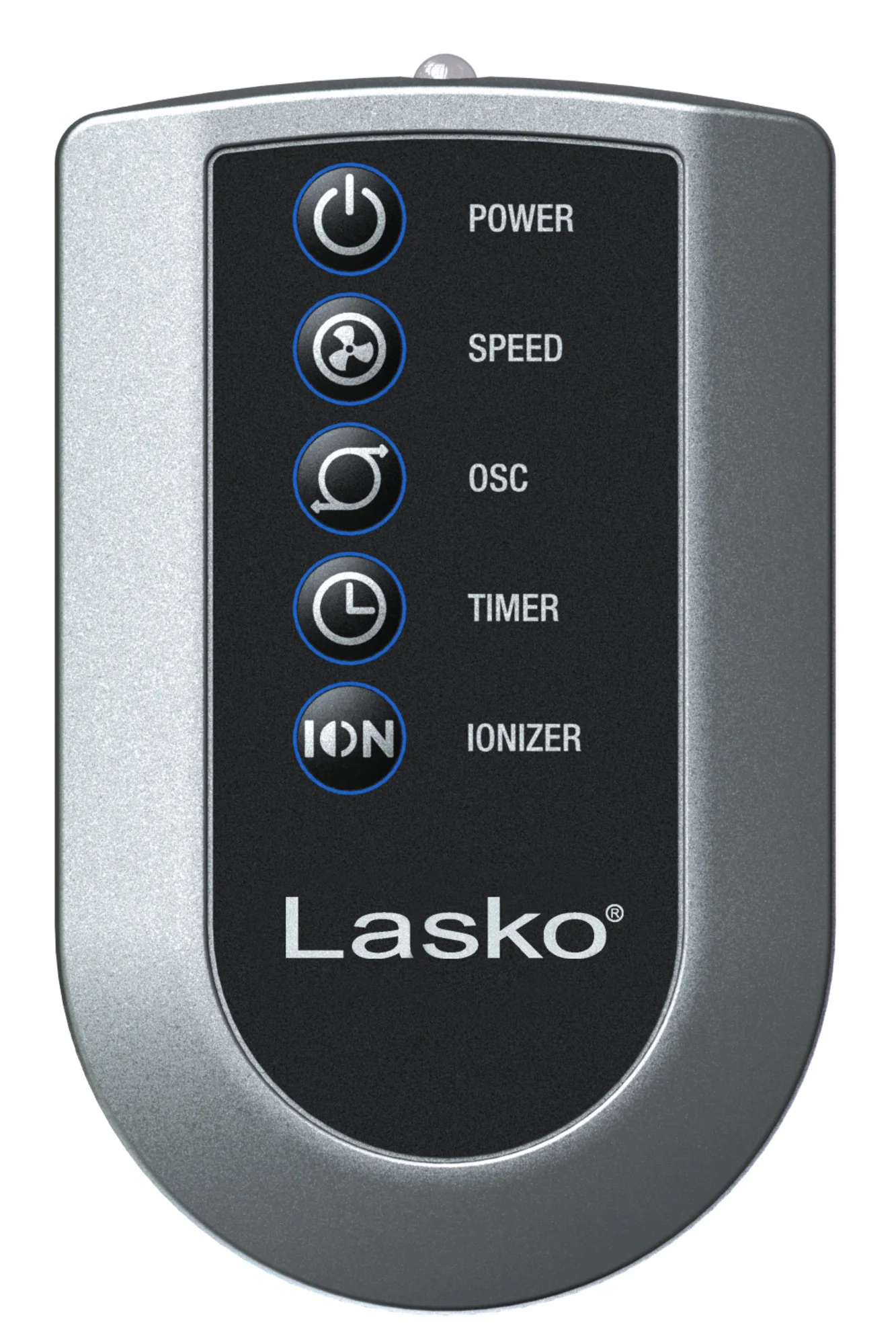 Lasko 36" Oscillating 3-Speed Tower Fan and Ionizer with Remote Control, 2505, Black - Image 4