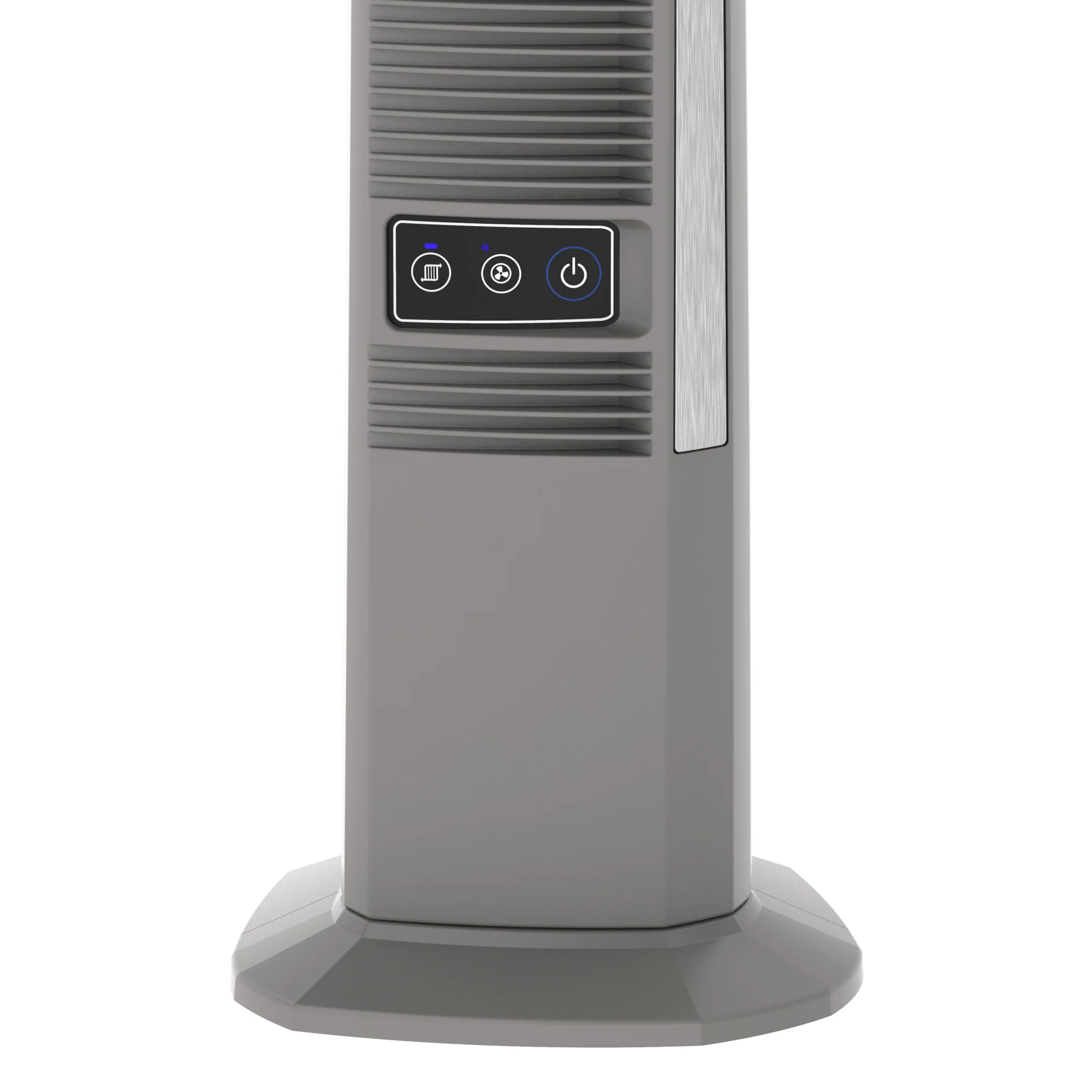 Lasko 42" 4-Speed Oscillating Outdoor Tower Fan with 10-Foot Power Cord, YF202, Gray - Image 8