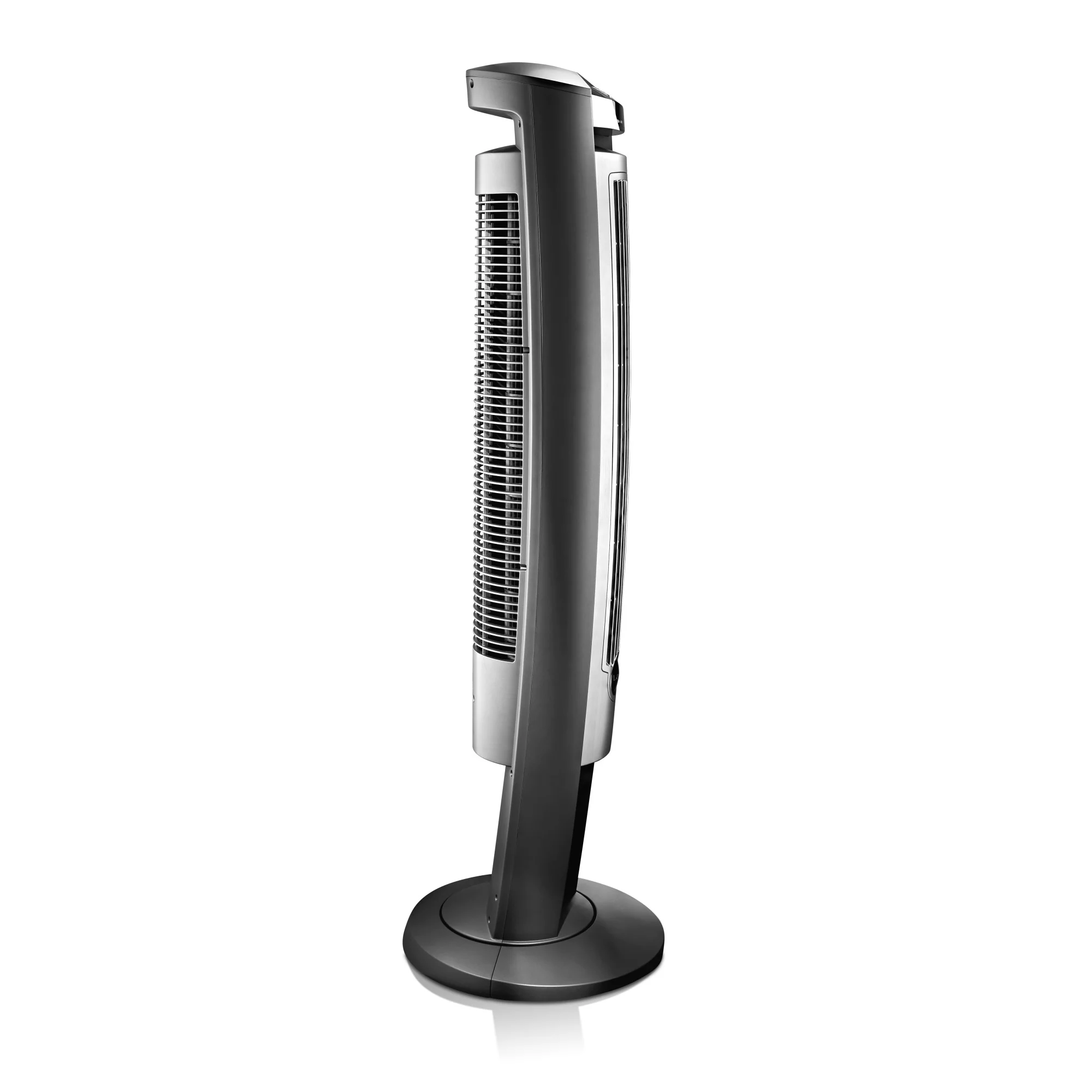 Lasko 42" Wind Curve Oscillating Tower Fan with Nighttime Setting and Remote, T42951, Silver - Image 12