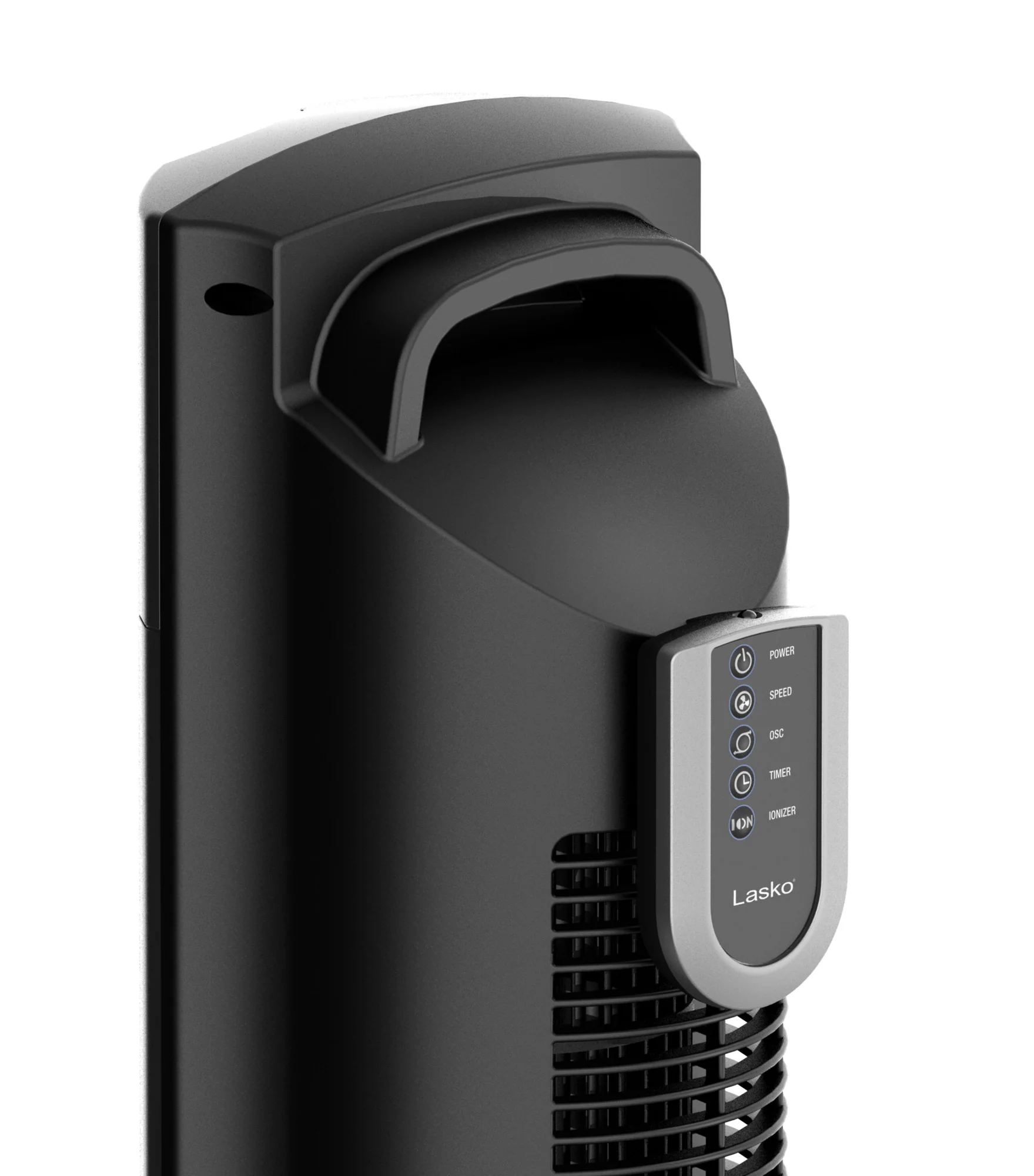 Lasko 48" Oscillating Tower Fan with Fresh Air Ionizer and Remote Control, T48310, Gray - Image 8