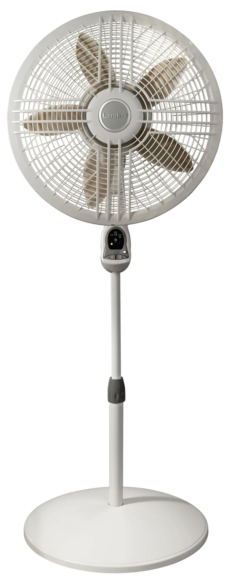 Lasko Performance 18" 3-Speed Pedestal Fan with Remote & Timer (white, model 1880) - Image 3