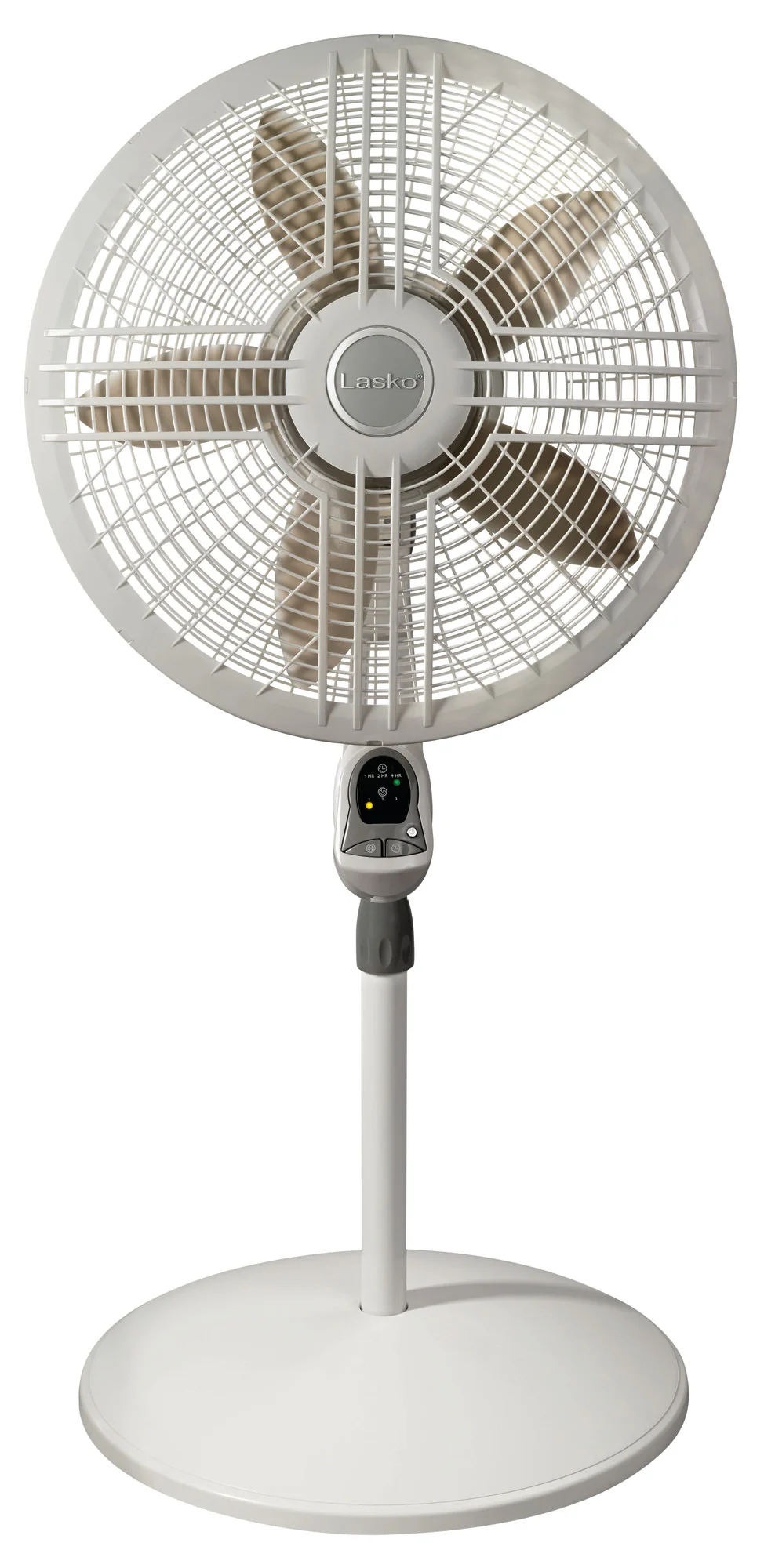 Lasko Performance 18" 3-Speed Pedestal Fan with Remote & Timer (white, model 1880) - Image 4