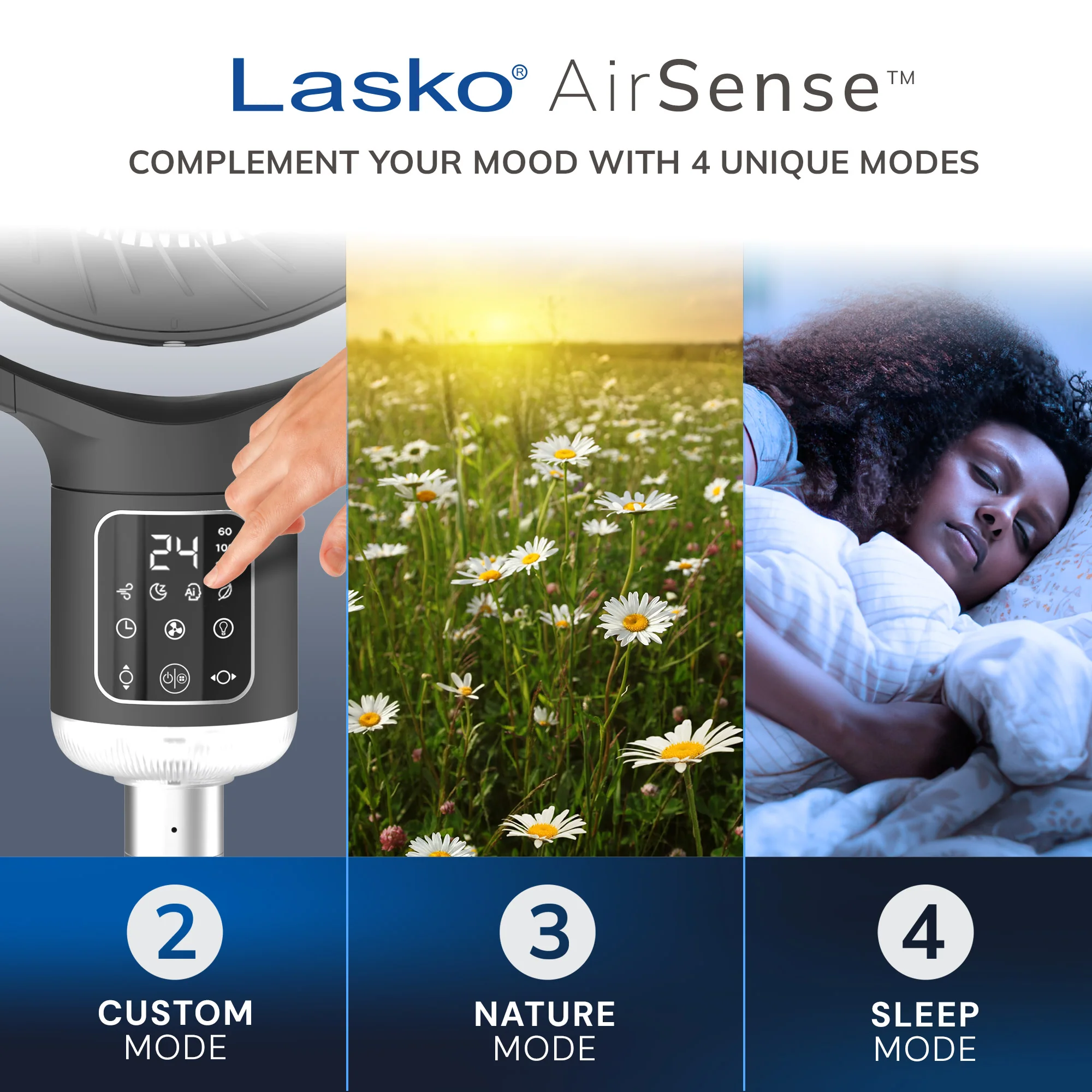 Lasko Whirlwind Orbital Pedestal Fan - Image 7