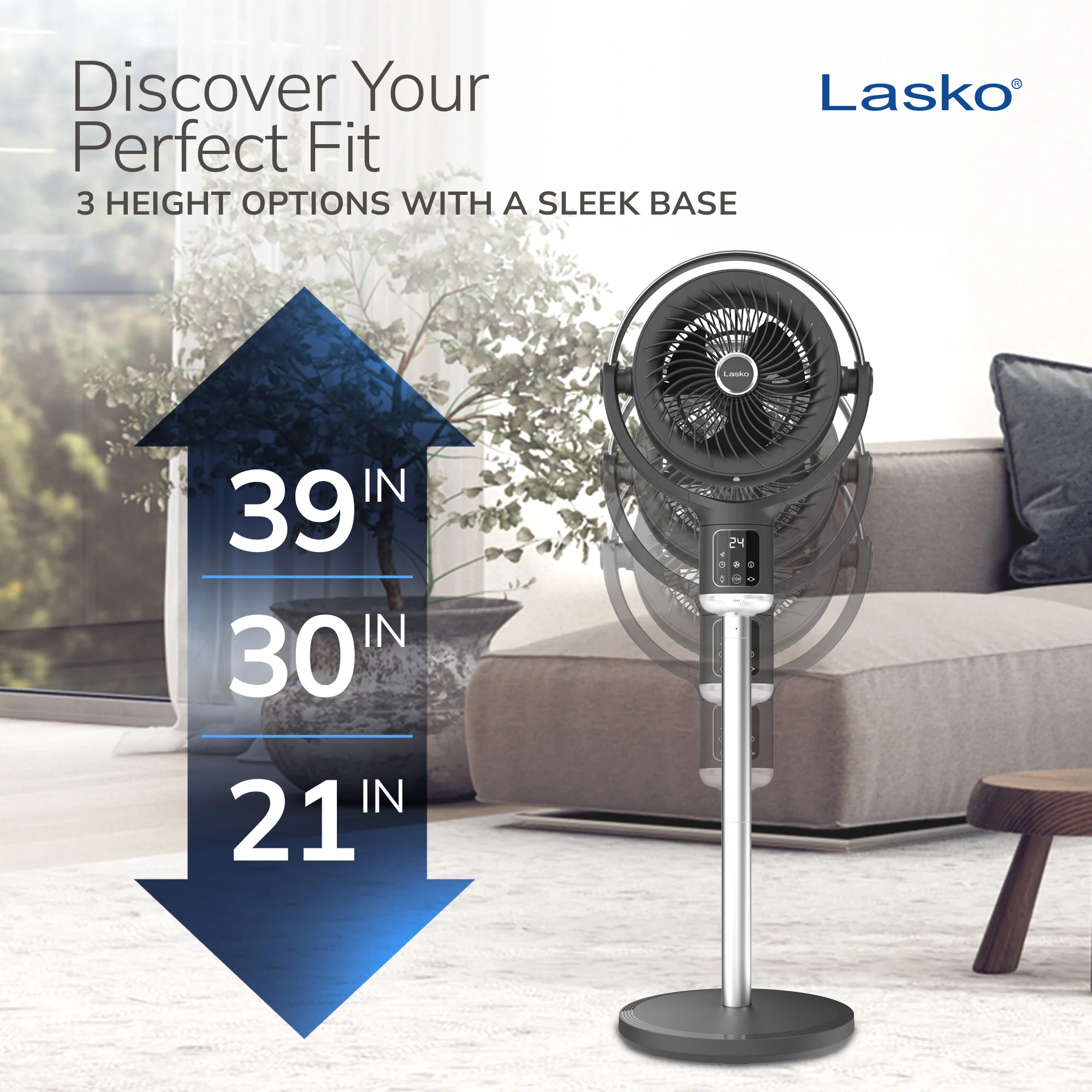 Lasko Whirlwind Orbital Pedestal Fan - Image 8
