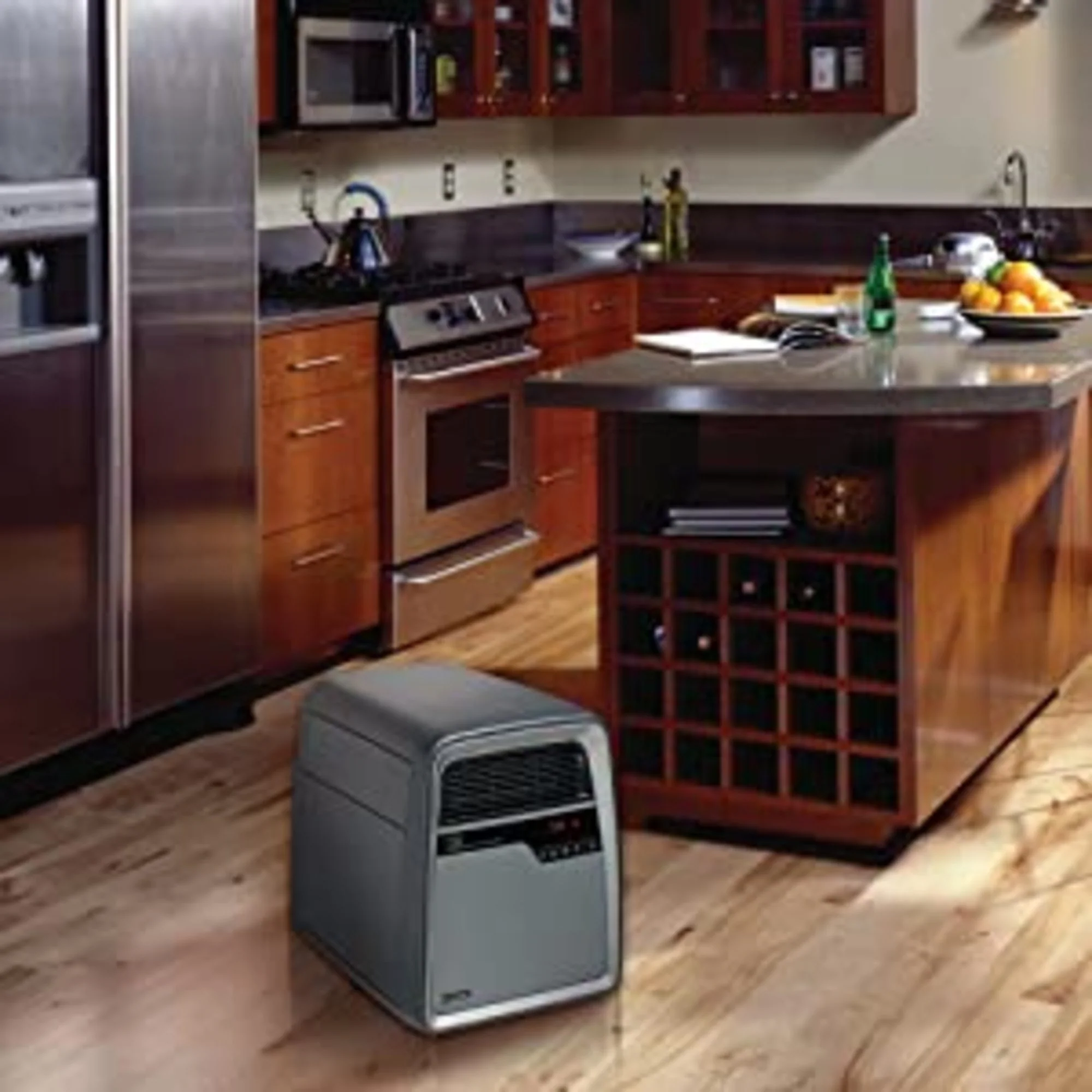 Lasko Cool-Touch Infrared Quartz Space Heater with Timer and Remote Control, 6101, Gray - Image 7