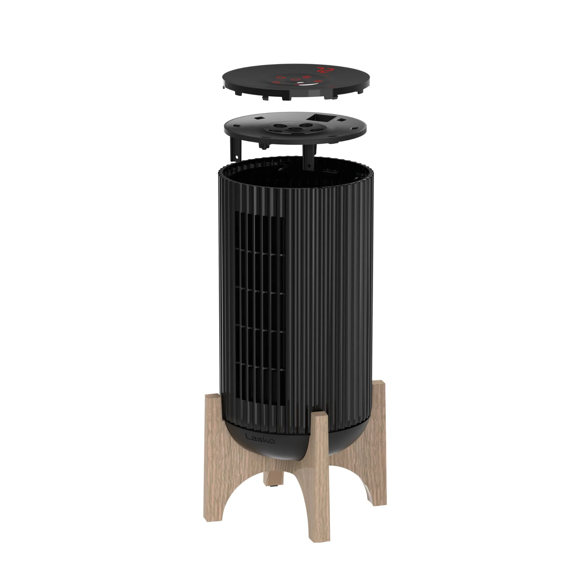 Lasko Artisan 16" Ceramic Space Heater with Remote (black, model CX16550) - Image 9