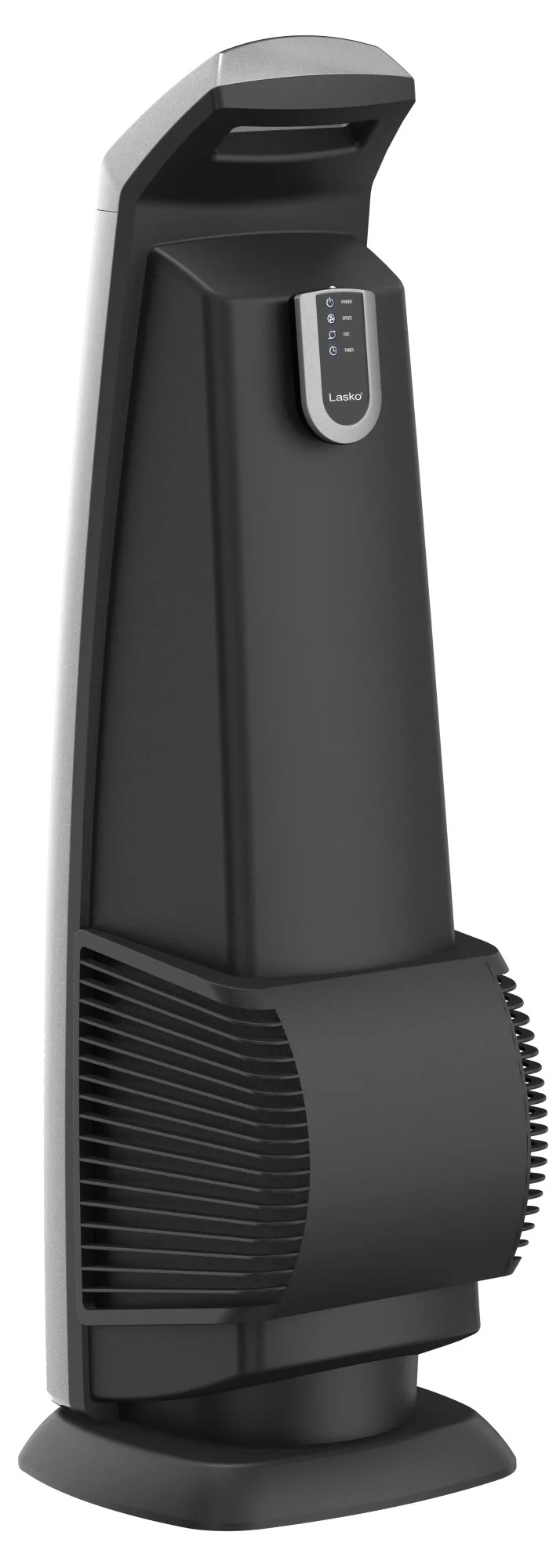 Lasko High Velocity Tower Fan with Remote Control, U35115, Silver/Black - Image 9