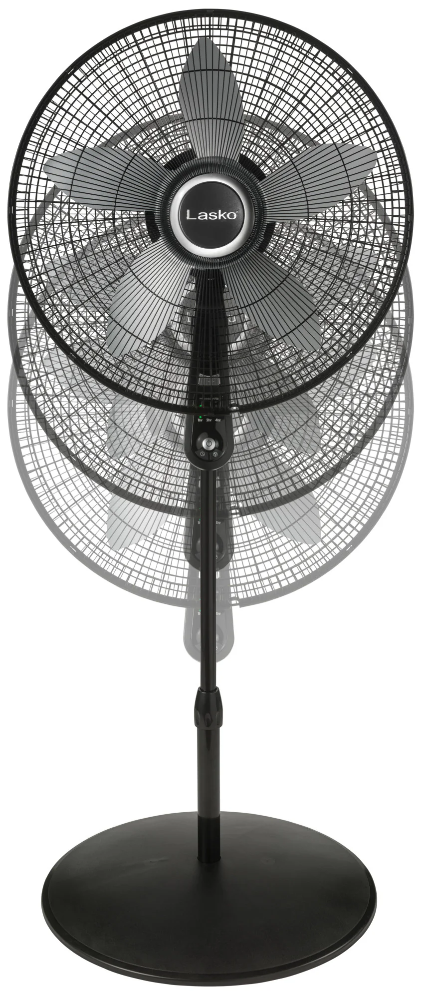 Lasko 20" 3-speed Pedestal Fan with Remote & Timer (black, model S20620) - Image 13