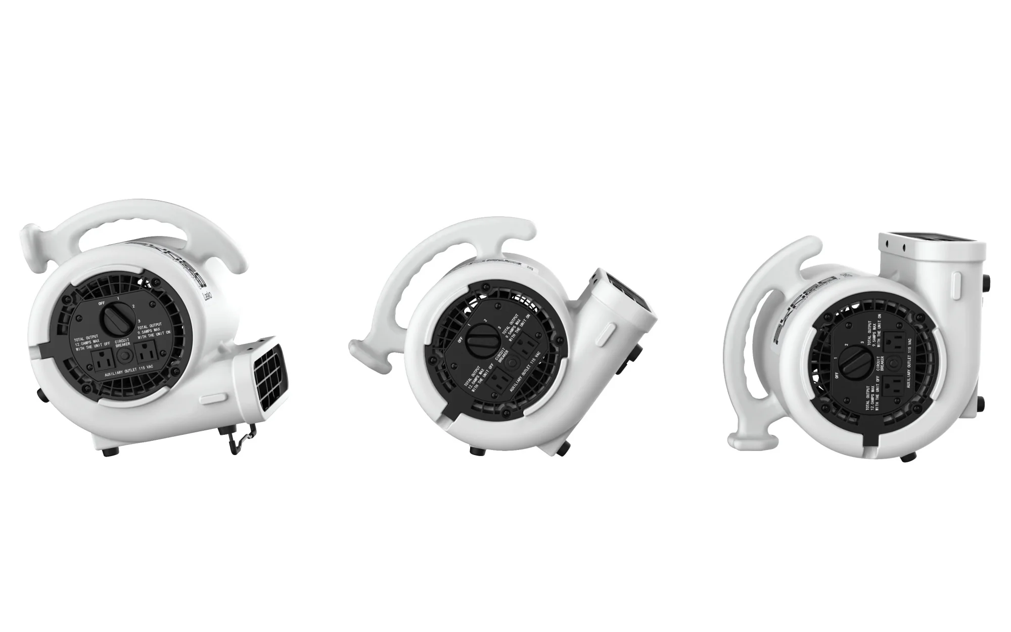Lasko SF-20-G2 Super Fan Max Multi-Purpose Compact Air Mover, Gray - Image 7
