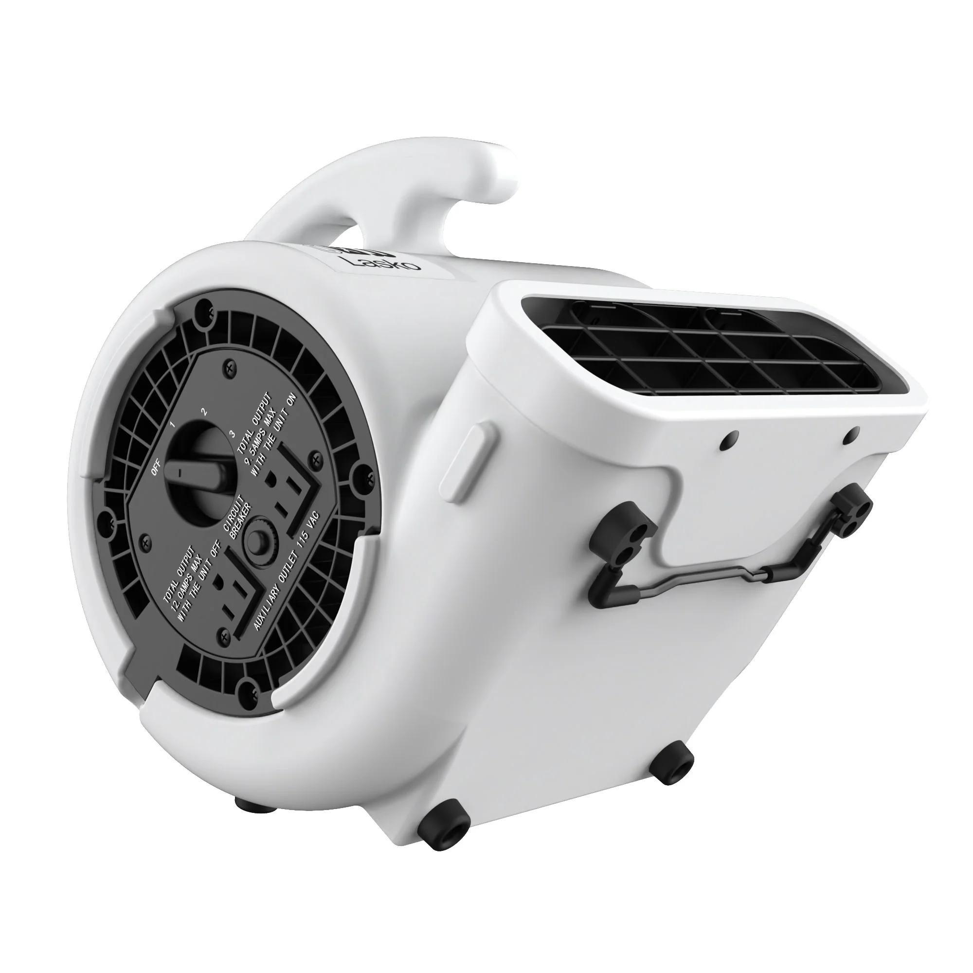 Lasko SF-20-G2 Super Fan Max Multi-Purpose Compact Air Mover, Gray - Image 8