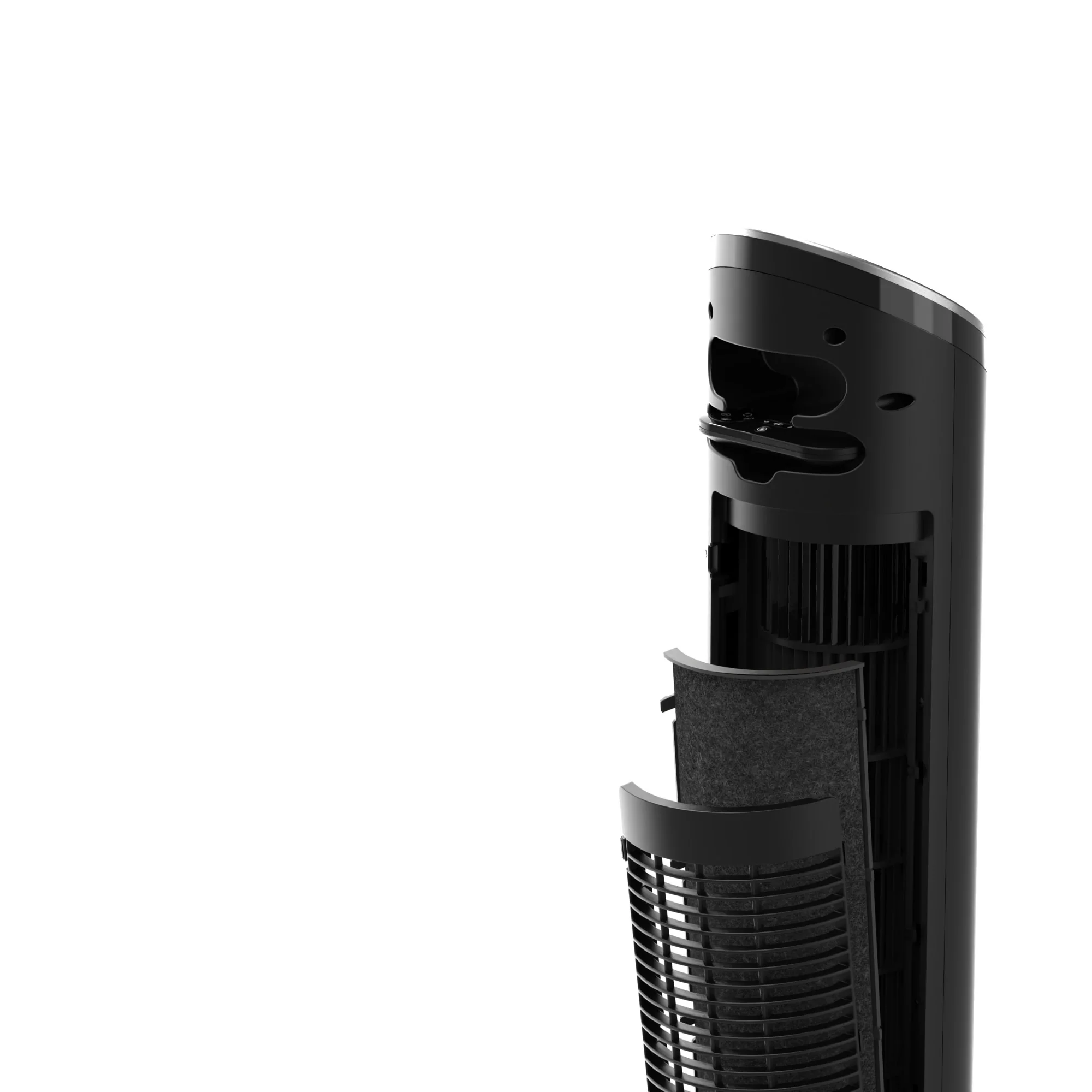 Lasko Summit Ascend OST100 36" Oscillating Tower Fan with Remote Control: Black - Image 13