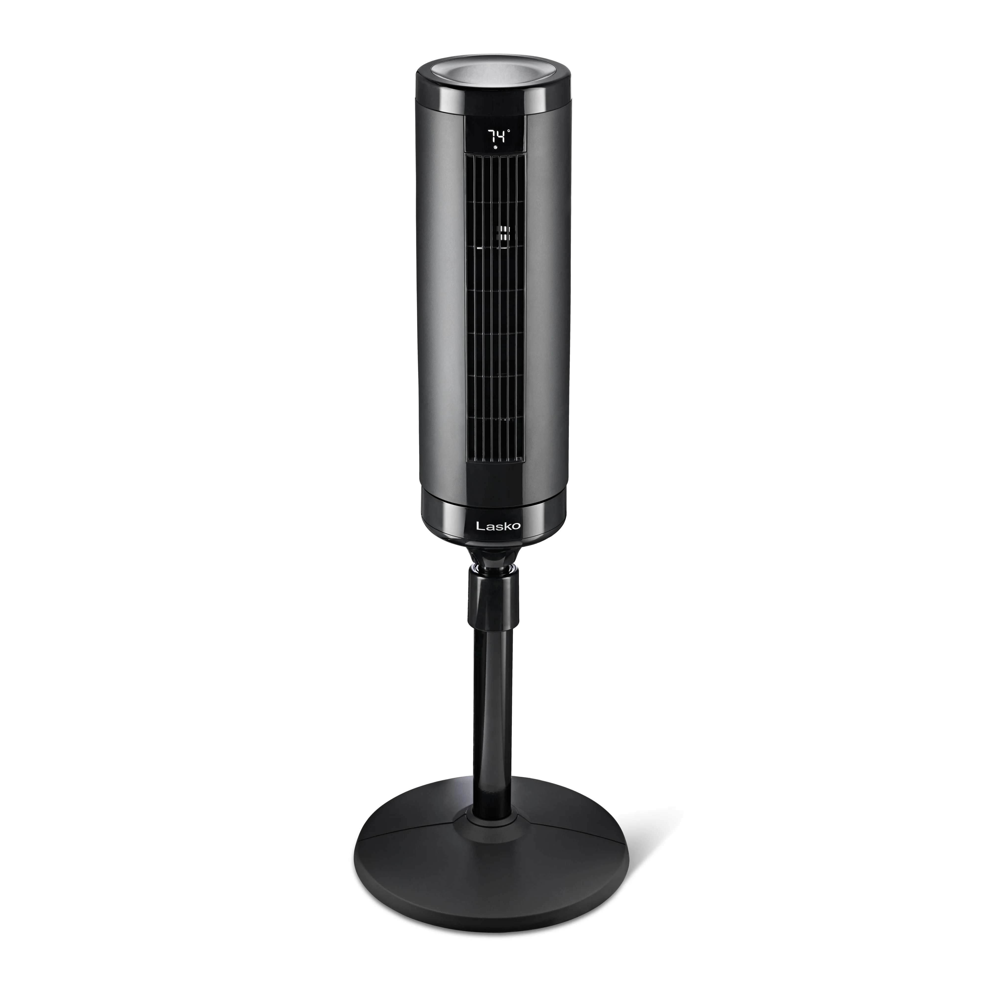 Lasko WhisperForce™ Summit Elevation 8-speed DC Motor Pedestal Tower Fan with Remote & Timer (black, model EST100) - Image 13