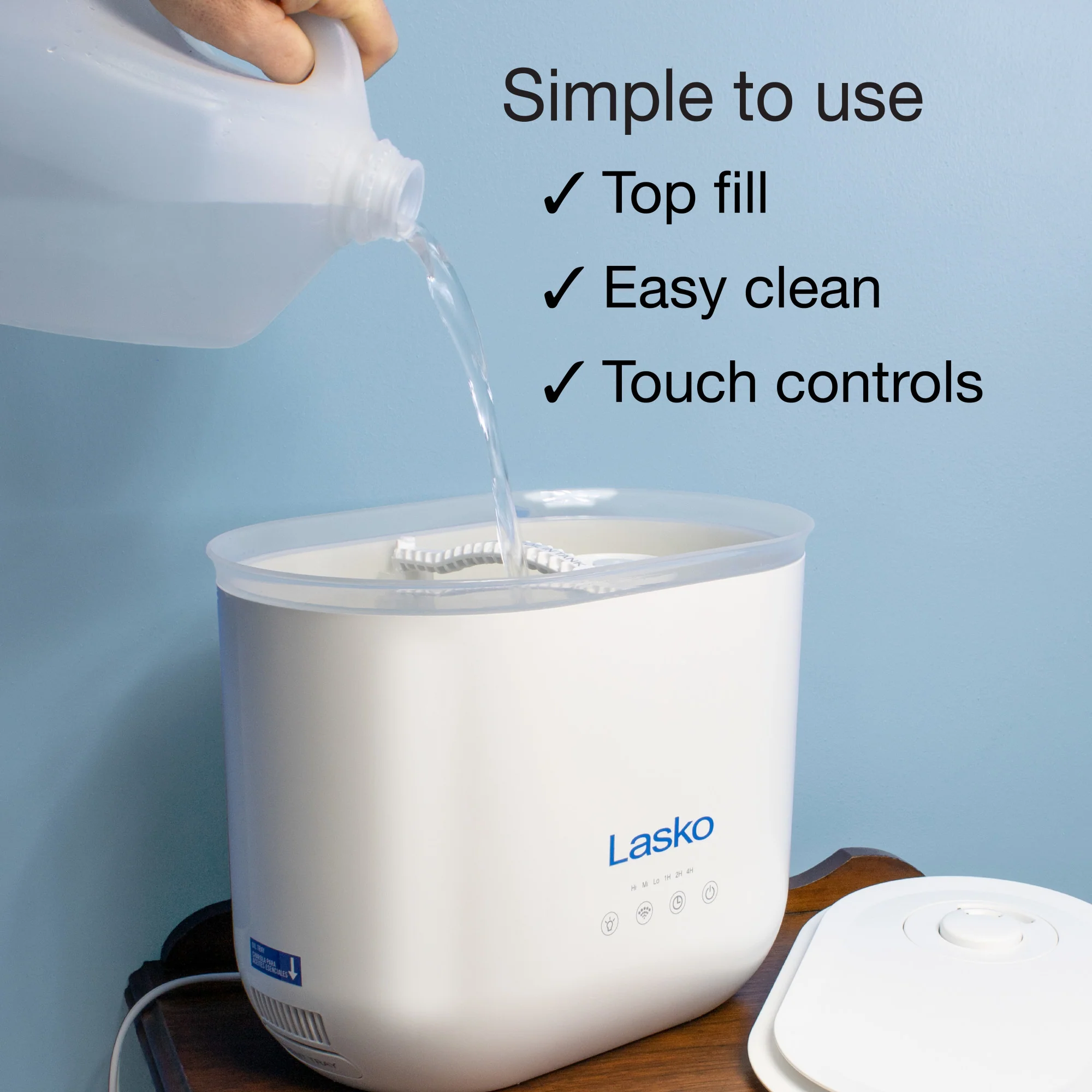 Top Fill Ultrasonic Cool Mist Humidifier - Image 3