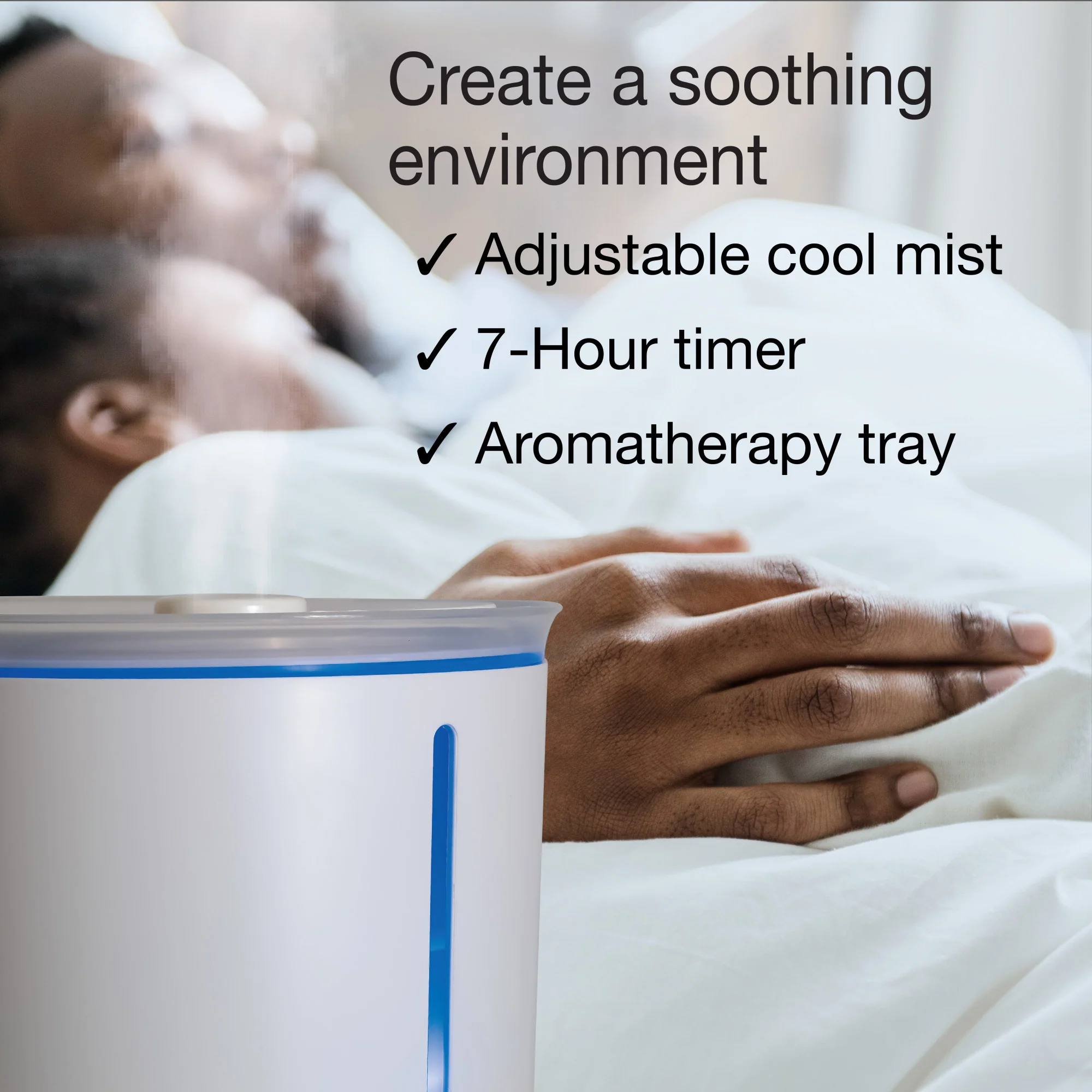 Top Fill Ultrasonic Cool Mist Humidifier - Image 4