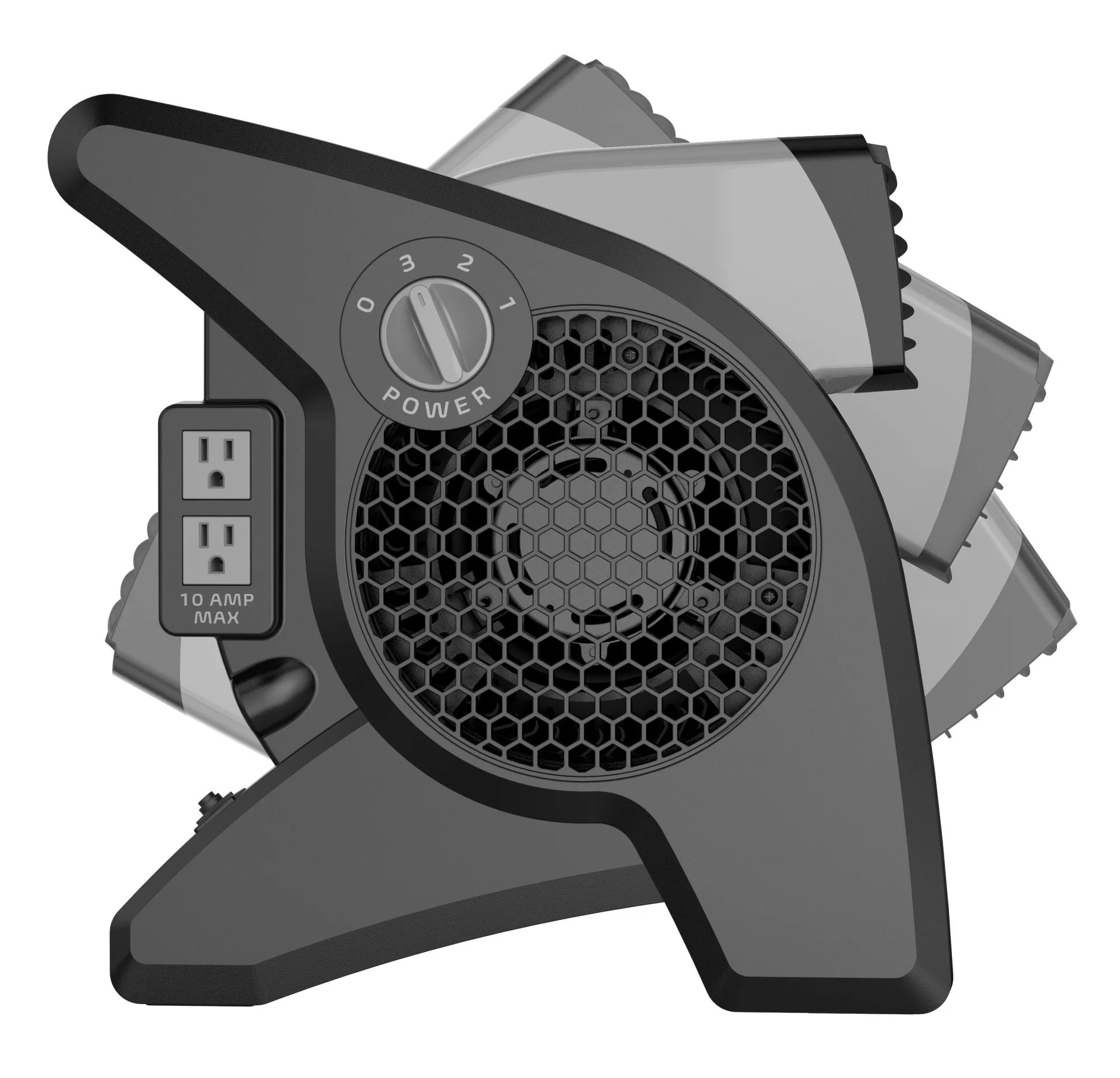 Lasko U15610 Pro-Performance Pivoting Utility Blower Fan - Image 3