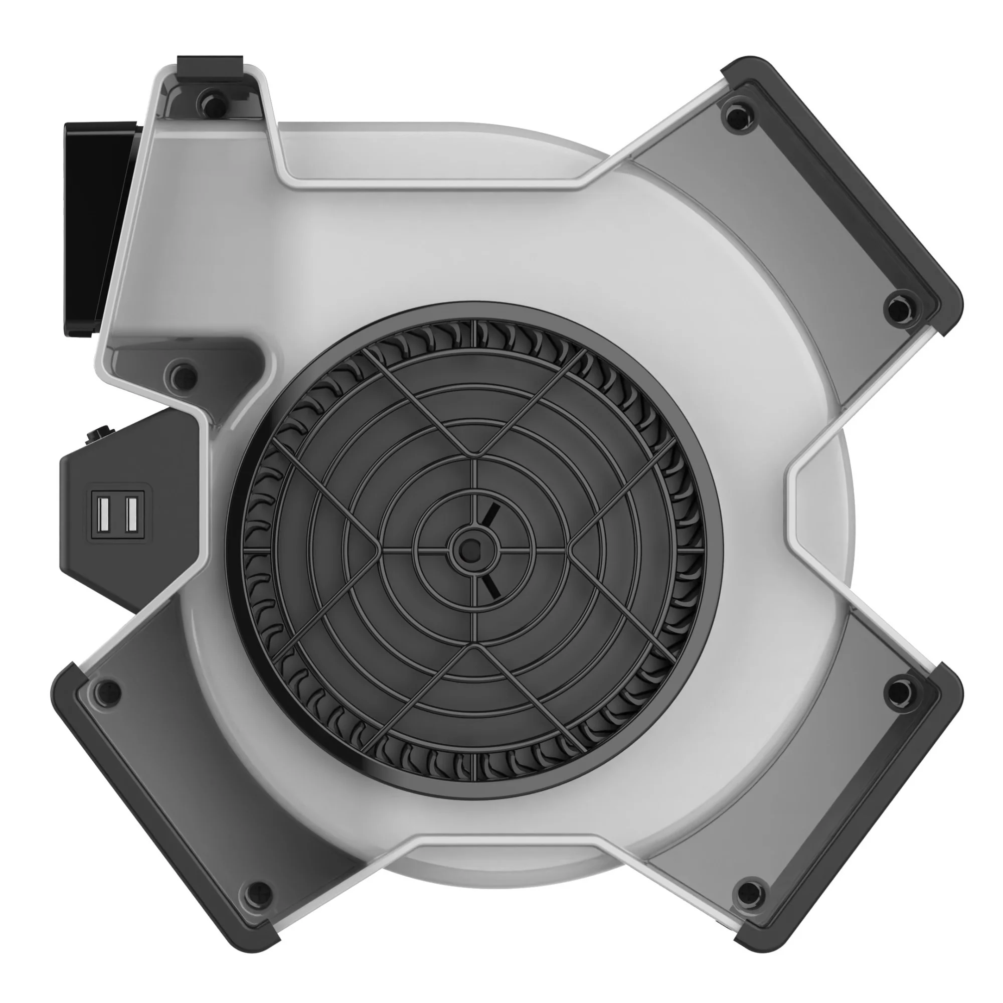 Lasko X-Blower Multi-Position Utility Blower Fan with USB Port, X12904, Gray - Image 7