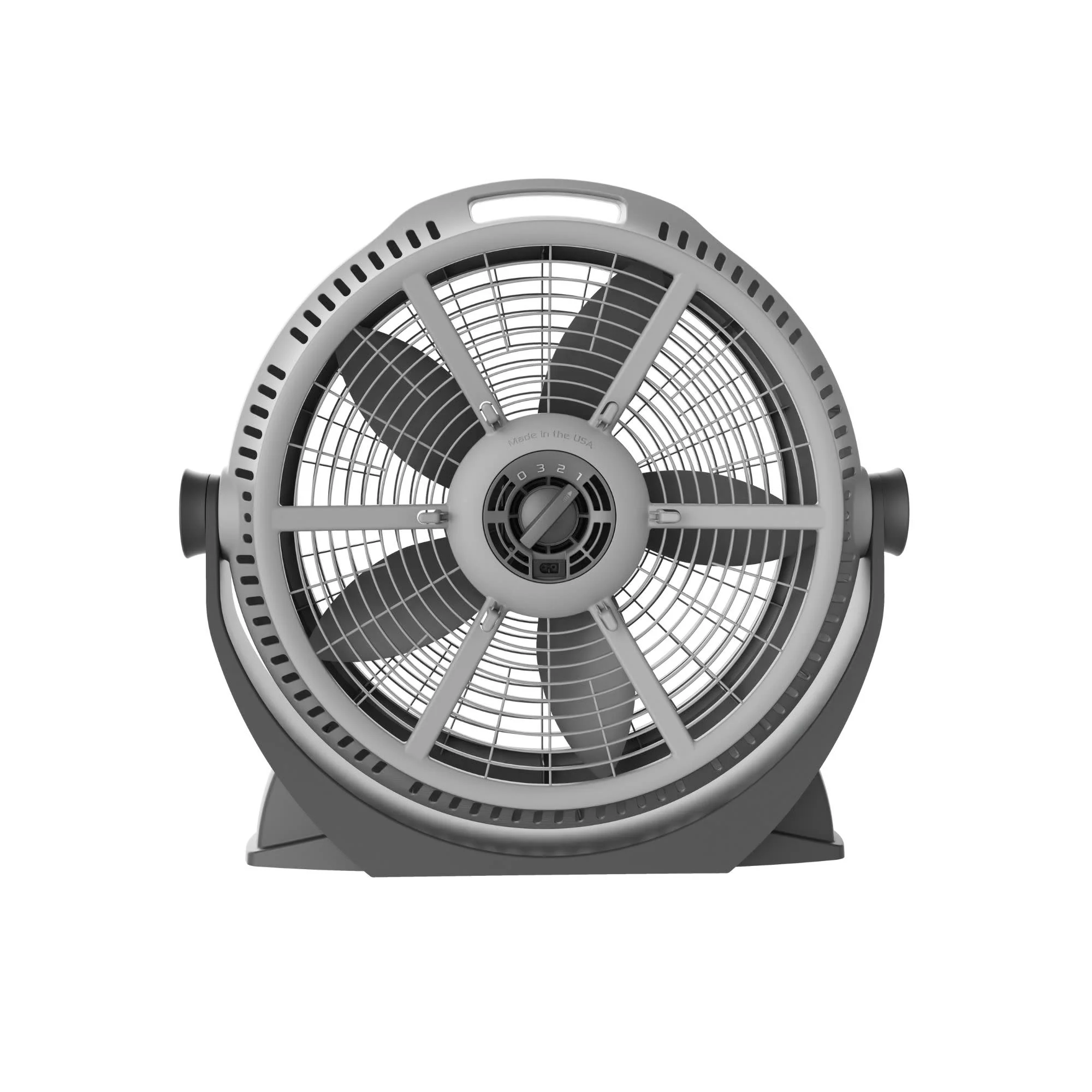 Lasko Wind Machine® A20304 20" Pivoting 3-Speed Air Circulator Fan: Gray - Image 10